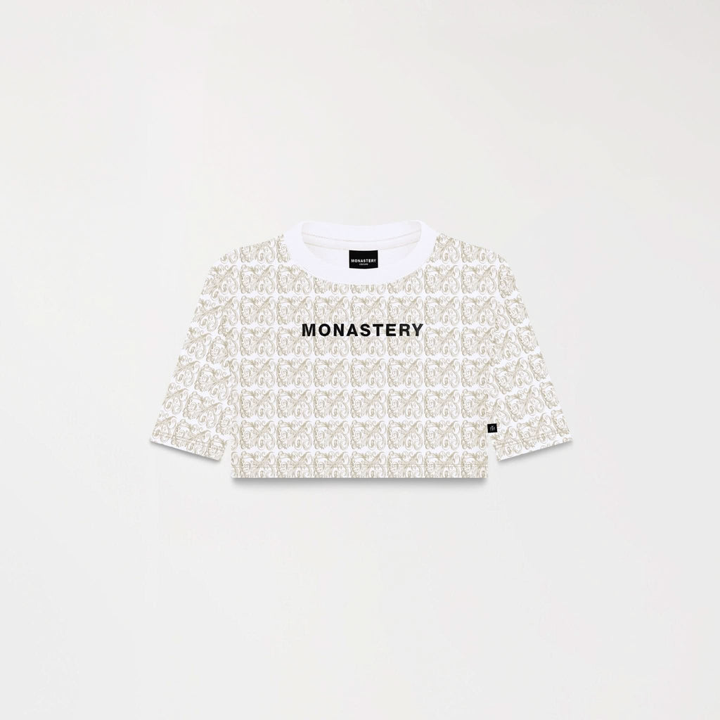 QINA CROP TOP WOMEN WHITE - Monastery | Tienda Oficial Colombia