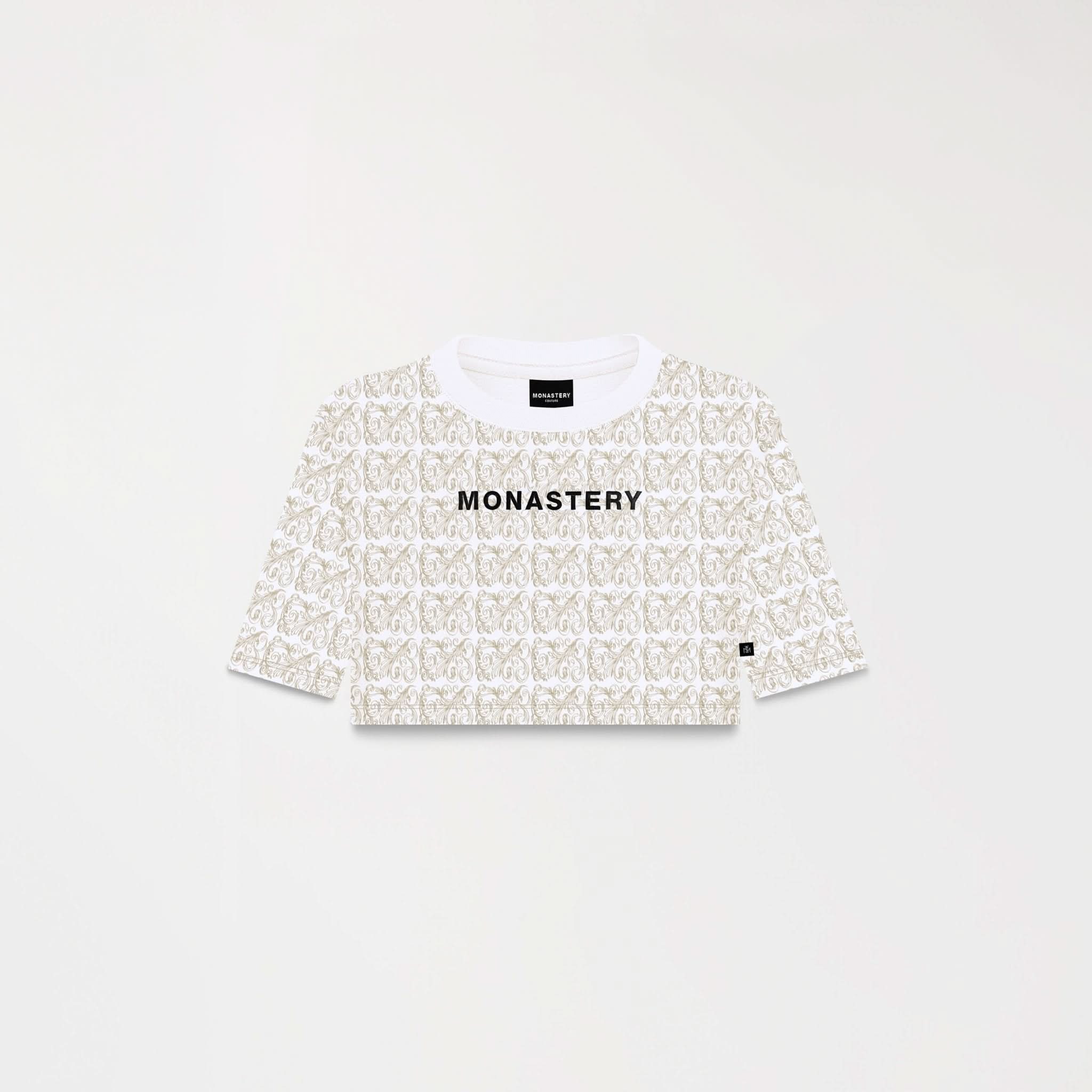 QINA CROP TOP WOMEN WHITE - Monastery | Tienda Oficial Colombia