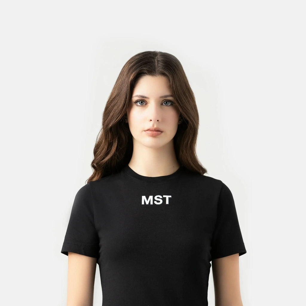 QUINNIE T - SHIRT WOMEN BLACK - Monastery | Tienda Oficial Colombia