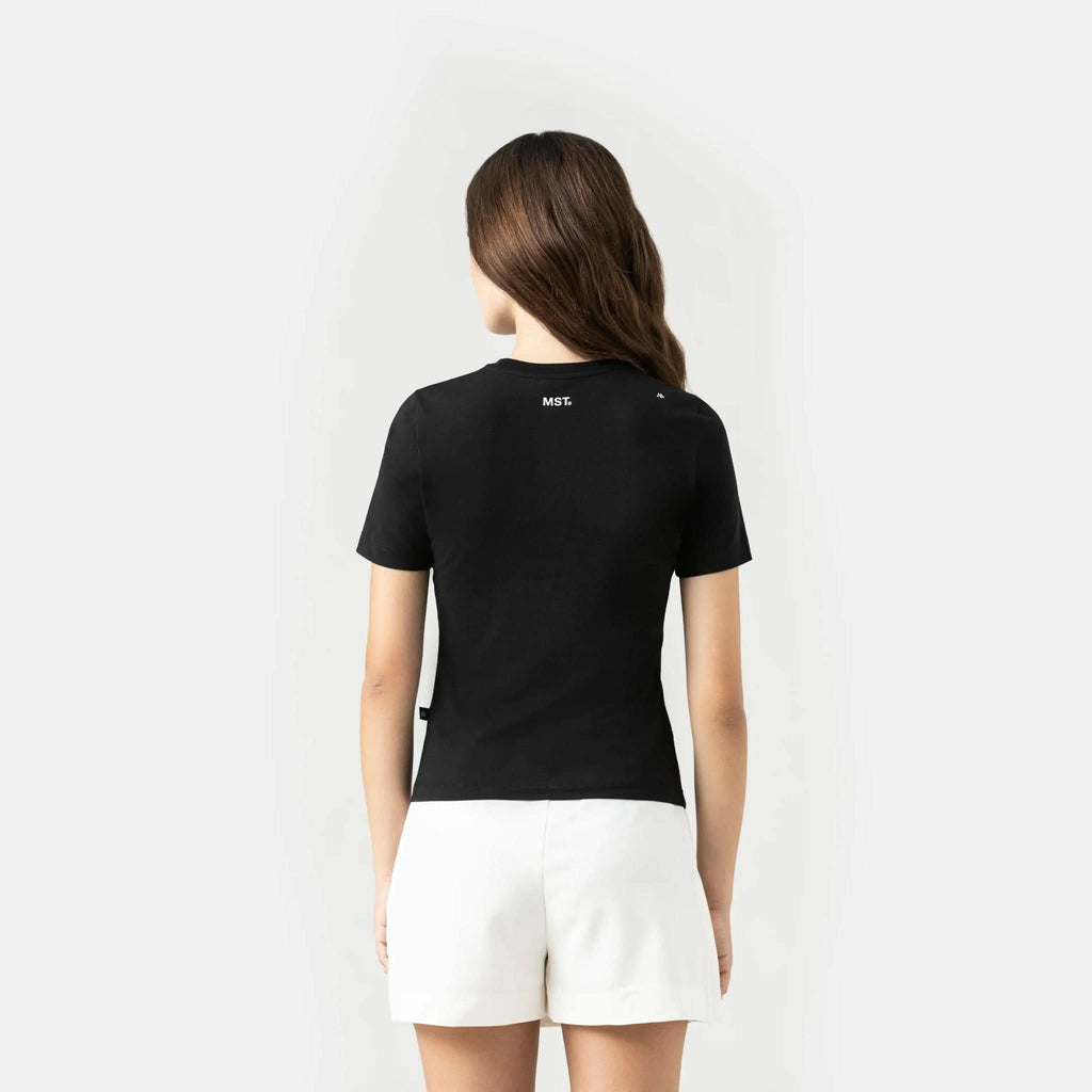 QUINNIE T - SHIRT WOMEN BLACK - Monastery | Tienda Oficial Colombia