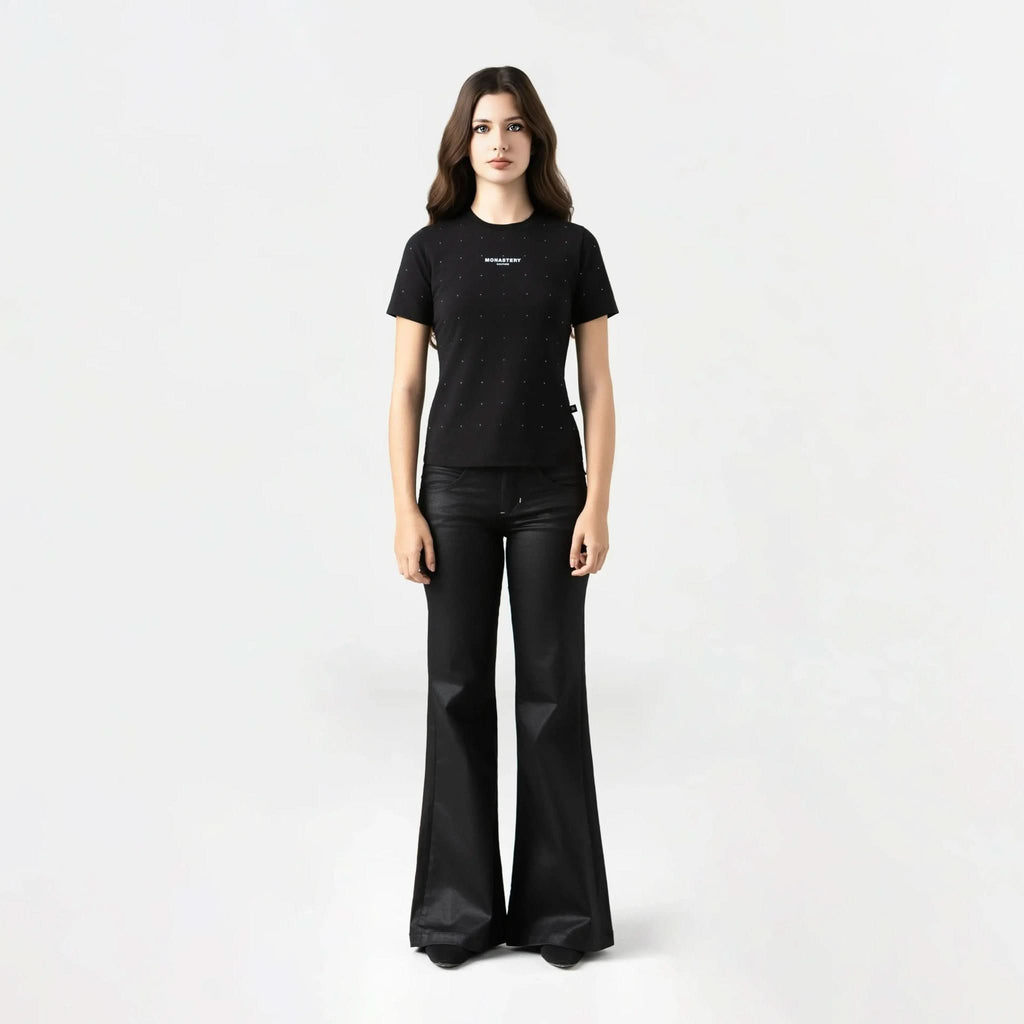 QYLLA T - SHIRT WOMEN BLACK - Monastery | Tienda Oficial Colombia
