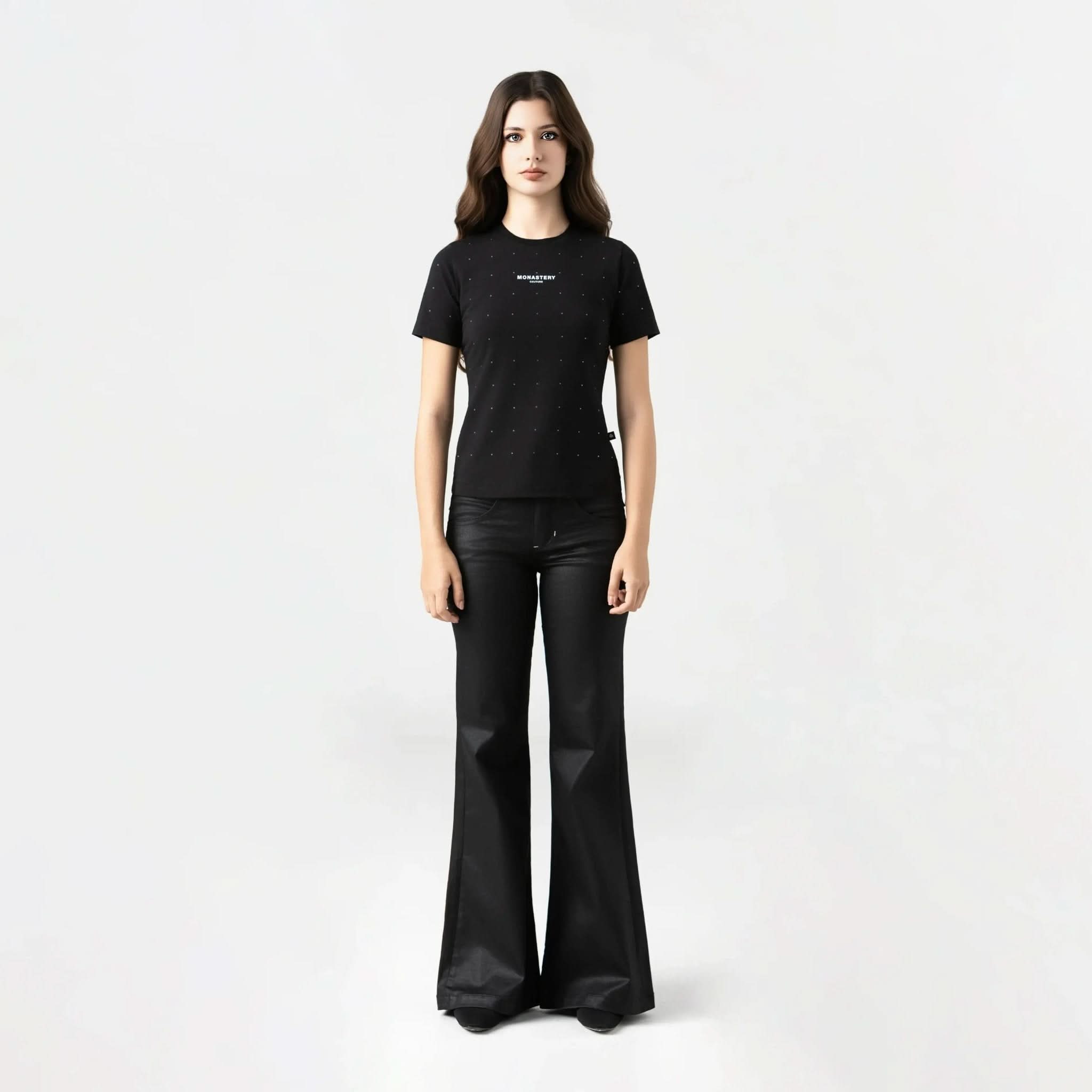 QYLLA T - SHIRT WOMEN BLACK - Monastery | Tienda Oficial Colombia
