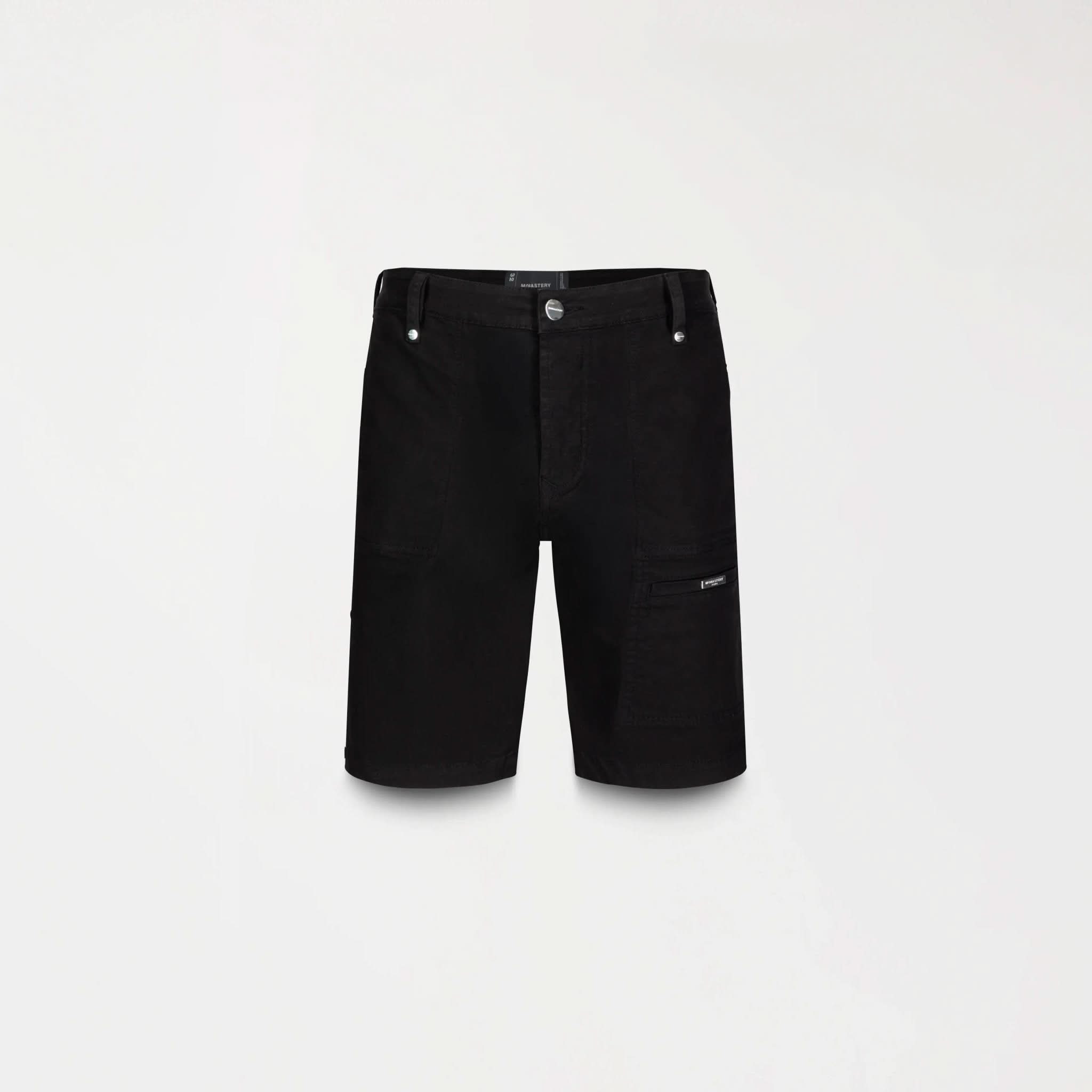 RAJ 2 DENIM SHORT MEN BLACK - Monastery | Tienda Oficial Colombia