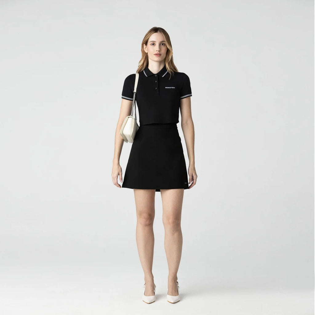 REXI CROP TOP WOMEN BLACK