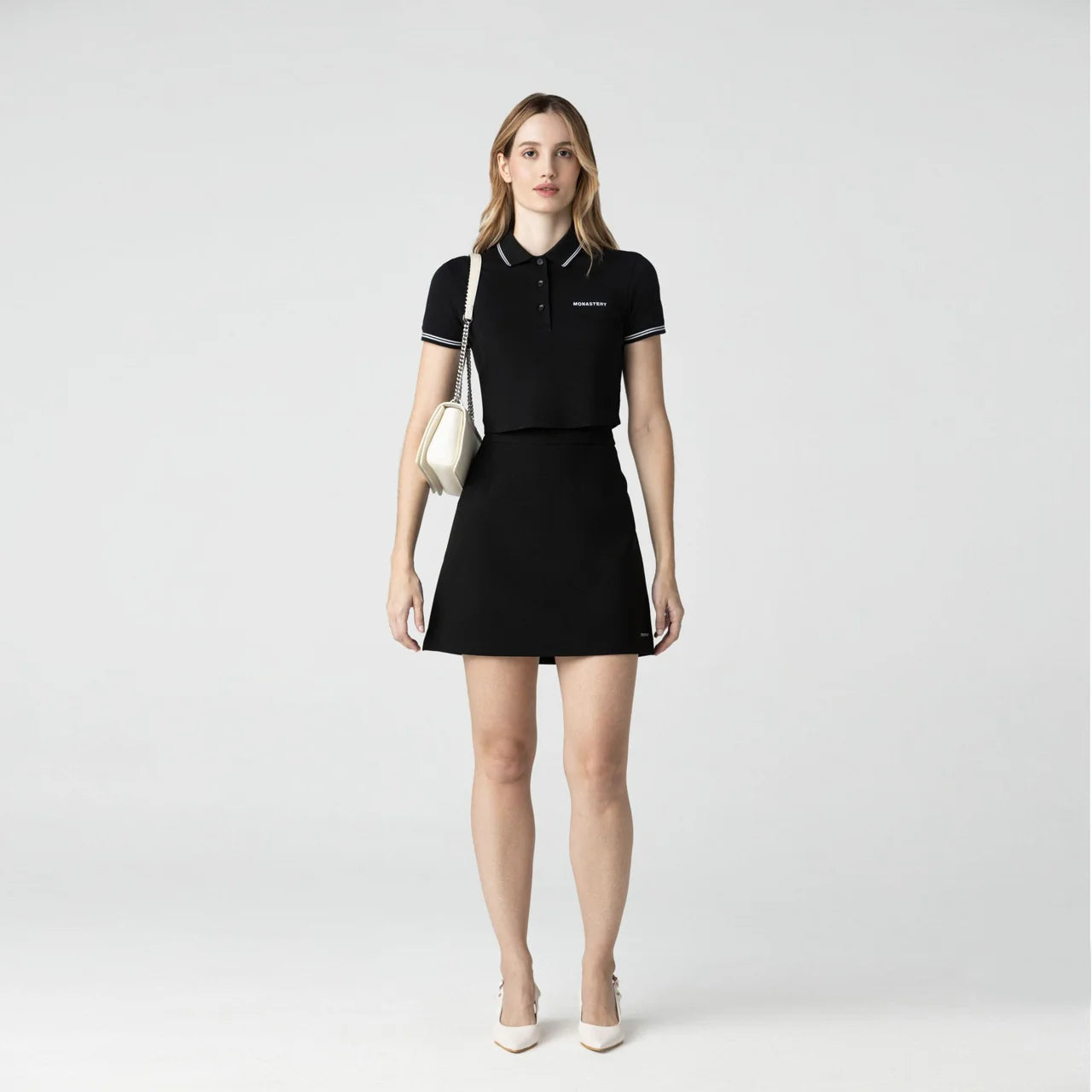 REXI CROP TOP WOMEN BLACK