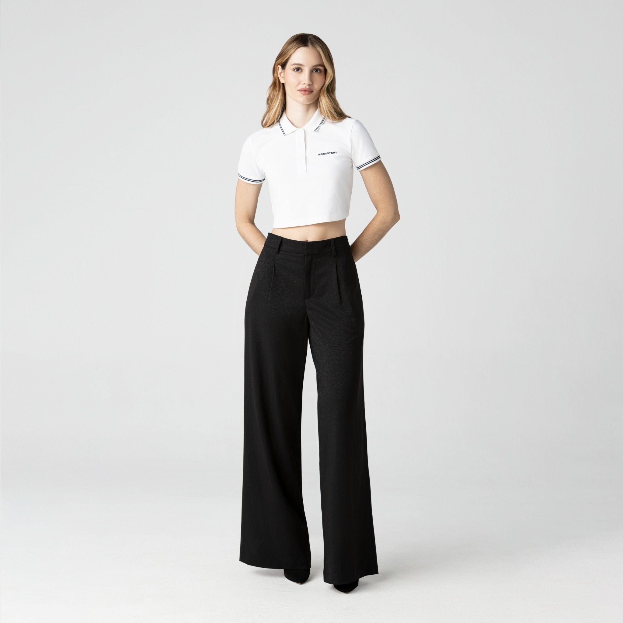 REXI CROP TOP WOMEN WHITE - Monastery | Tienda Oficial Colombia