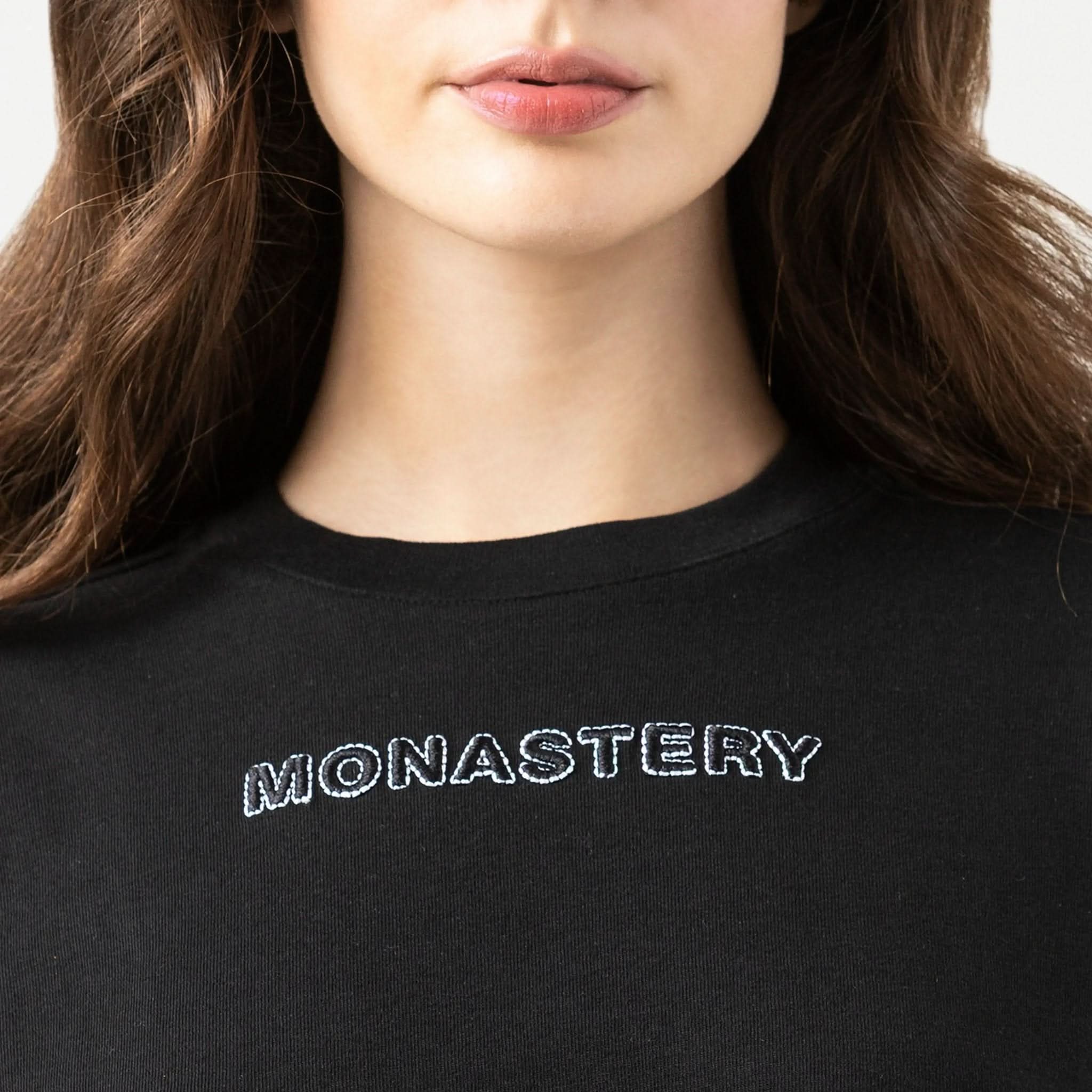 ROISIN CROP TOP WOMEN BLACK - Monastery | Tienda Oficial Colombia