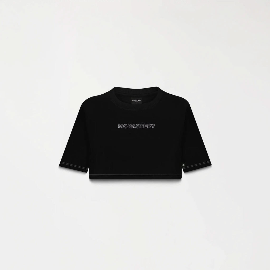 ROISIN CROP TOP WOMEN BLACK - Monastery | Tienda Oficial Colombia