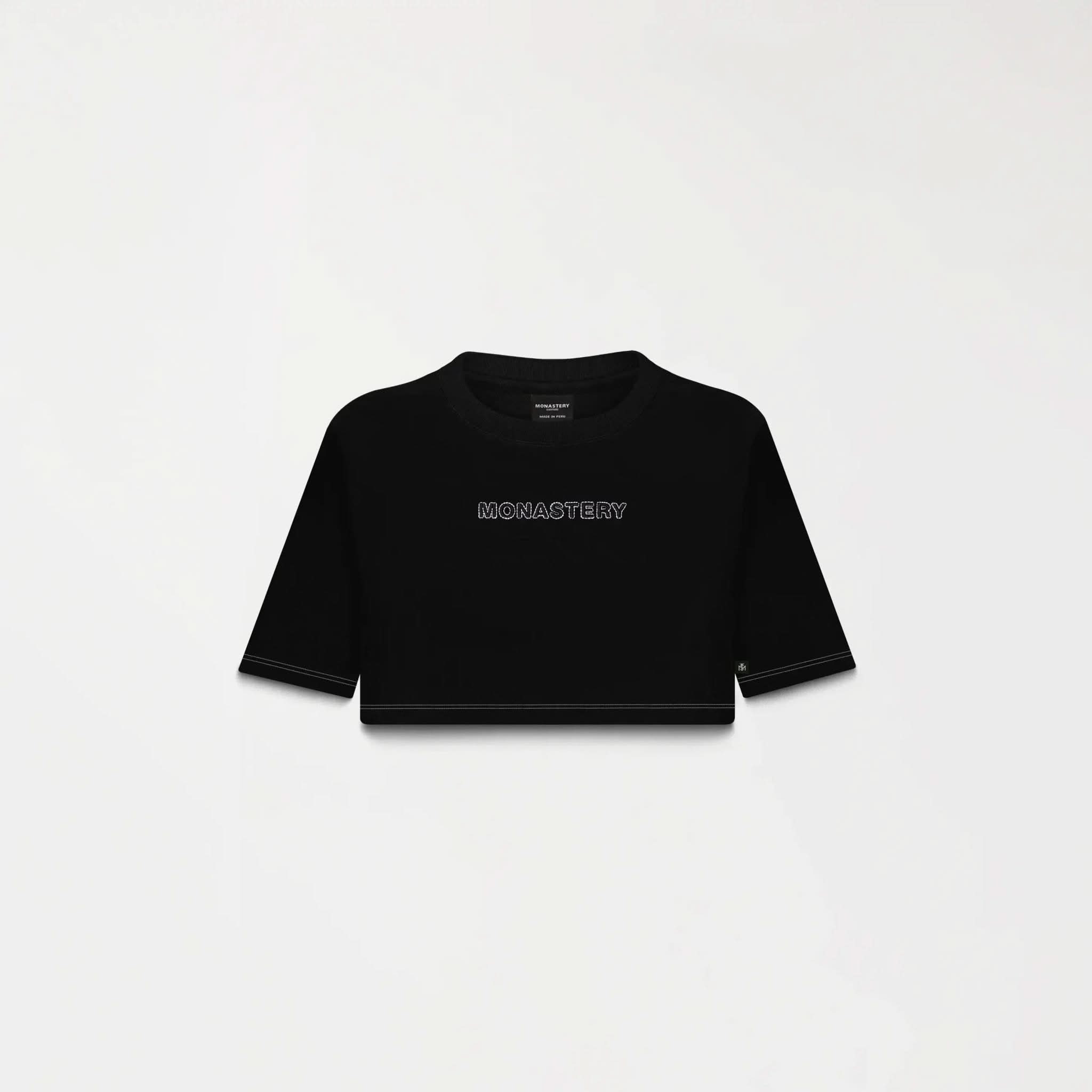 ROISIN CROP TOP WOMEN BLACK - Monastery | Tienda Oficial Colombia