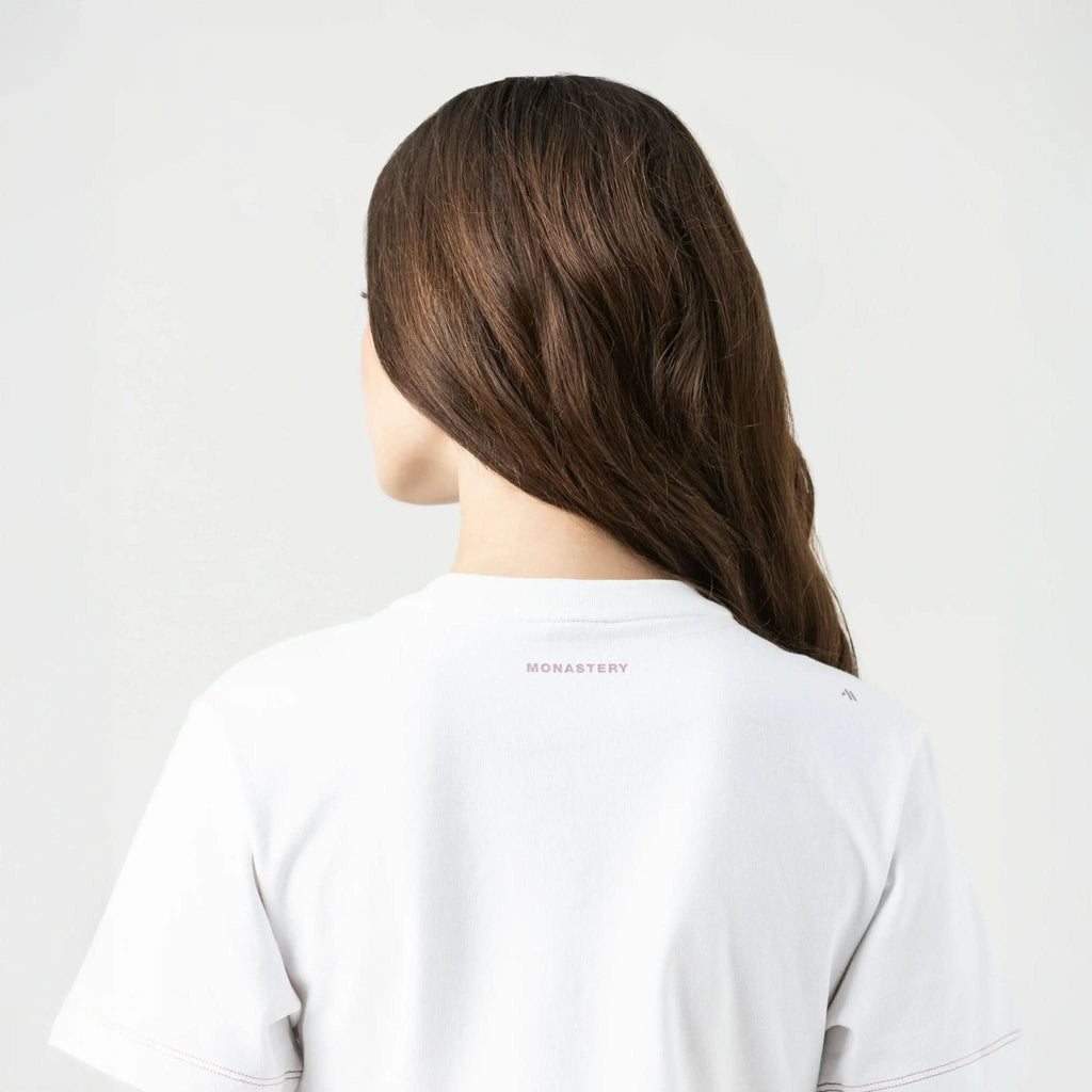 ROISIN CROP TOP WOMEN WHITE - Monastery | Tienda Oficial Colombia
