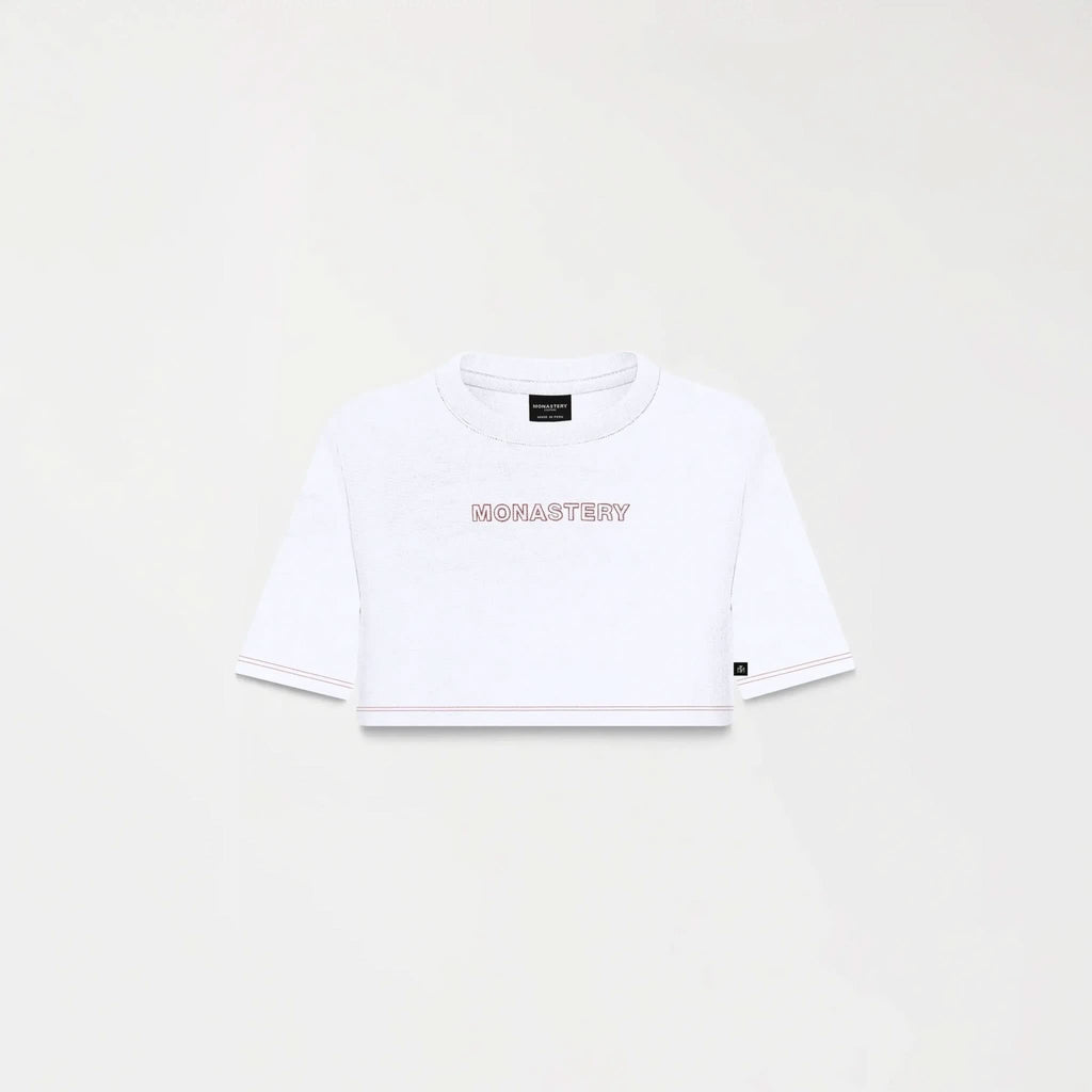ROISIN CROP TOP WOMEN WHITE - Monastery | Tienda Oficial Colombia