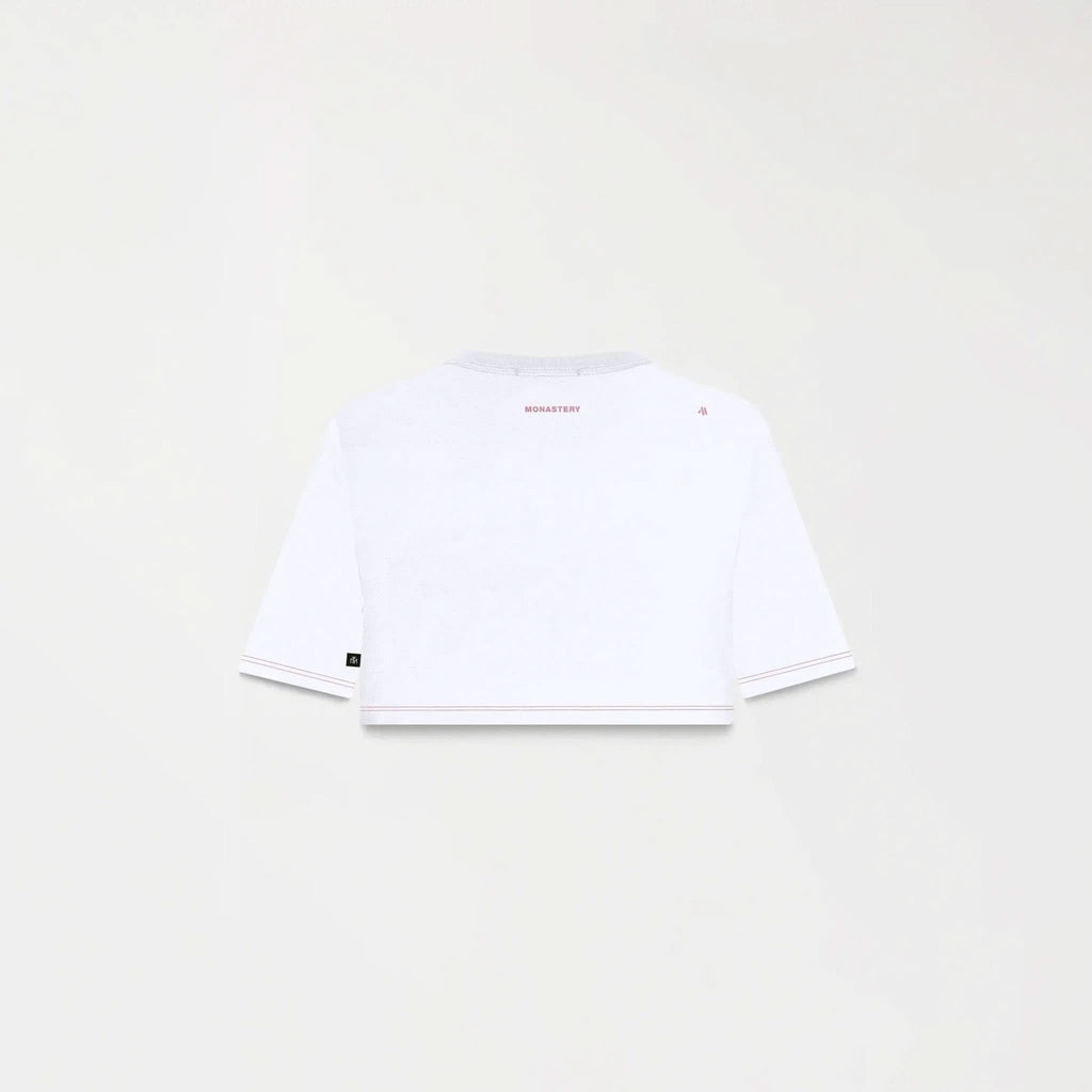 ROISIN CROP TOP WOMEN WHITE - Monastery | Tienda Oficial Colombia