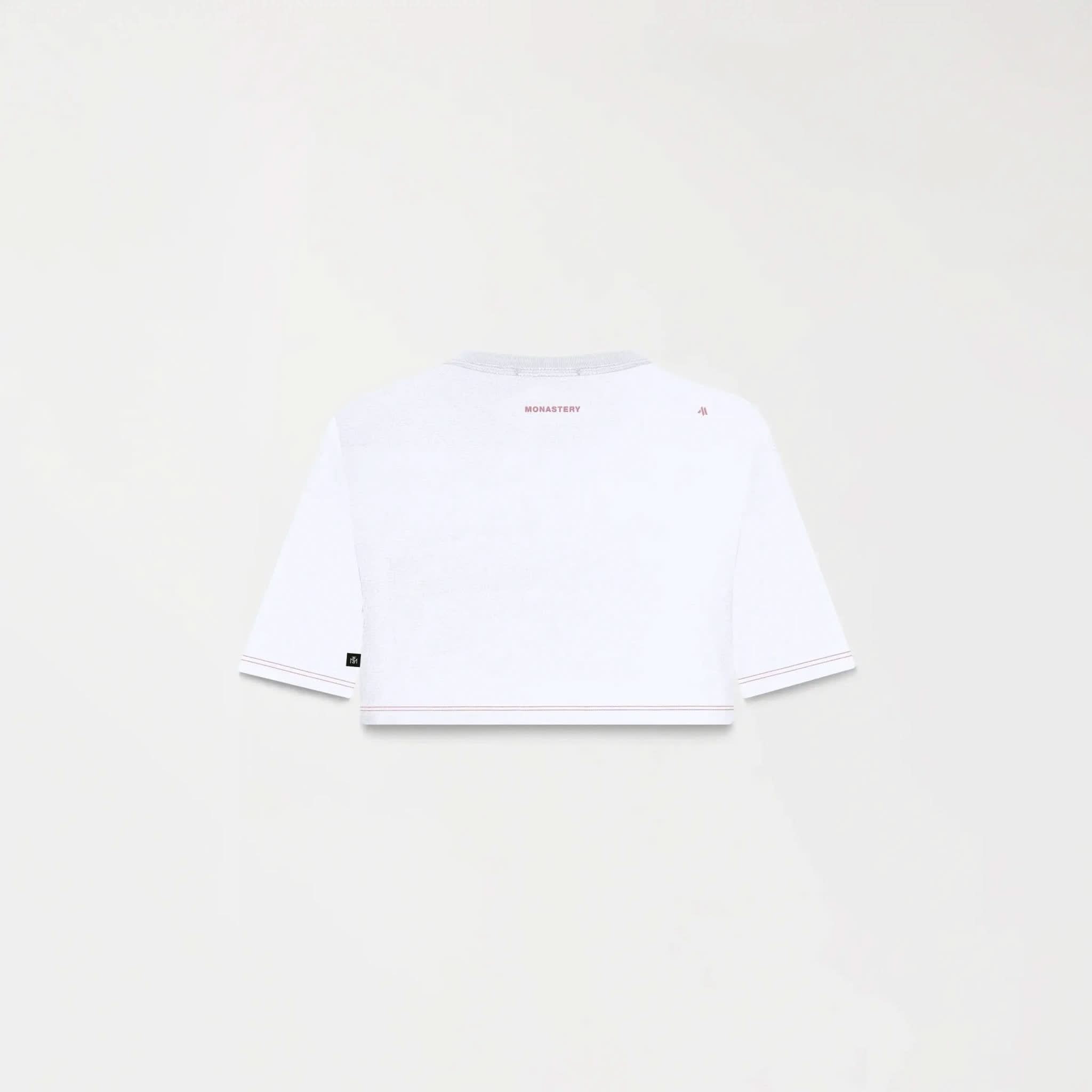 ROISIN CROP TOP WOMEN WHITE - Monastery | Tienda Oficial Colombia
