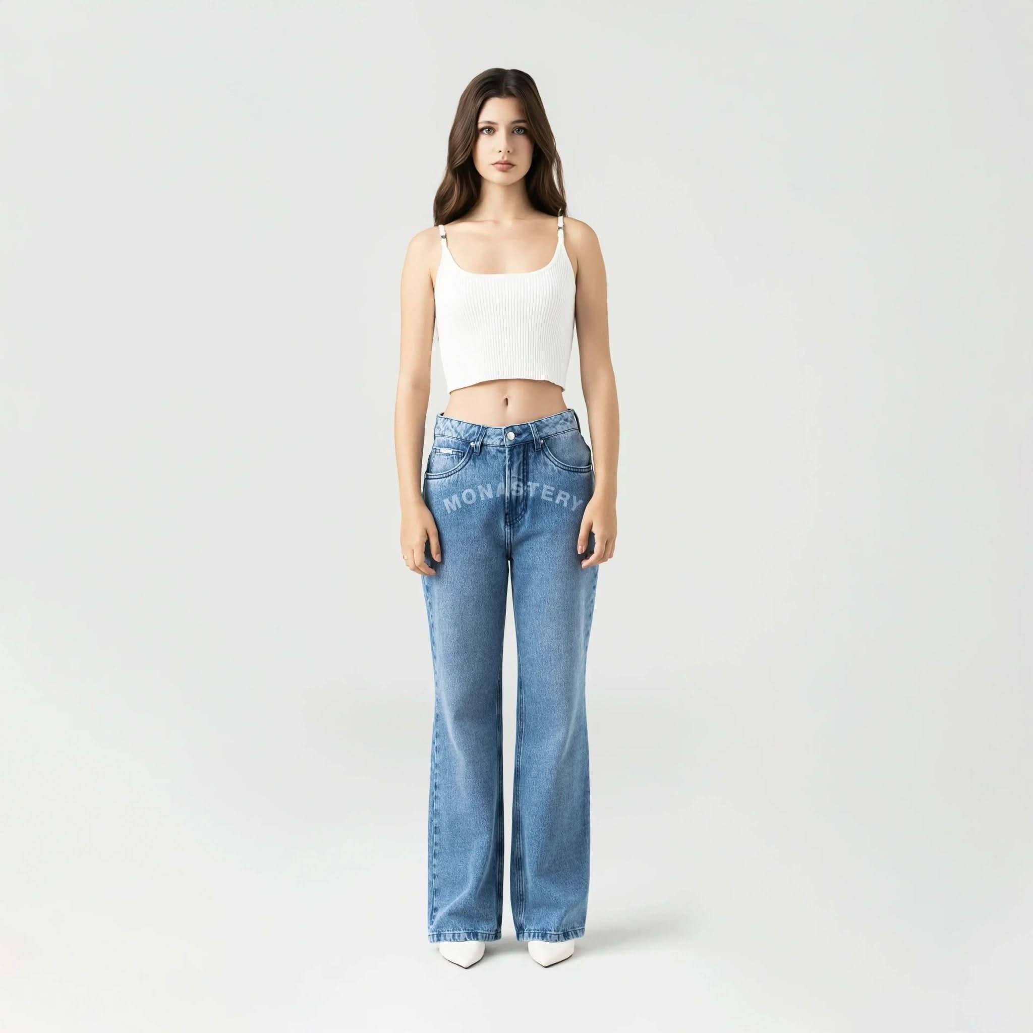 ROMY JEAN WOMEN BLUE DENIM - Monastery | Tienda Oficial Colombia