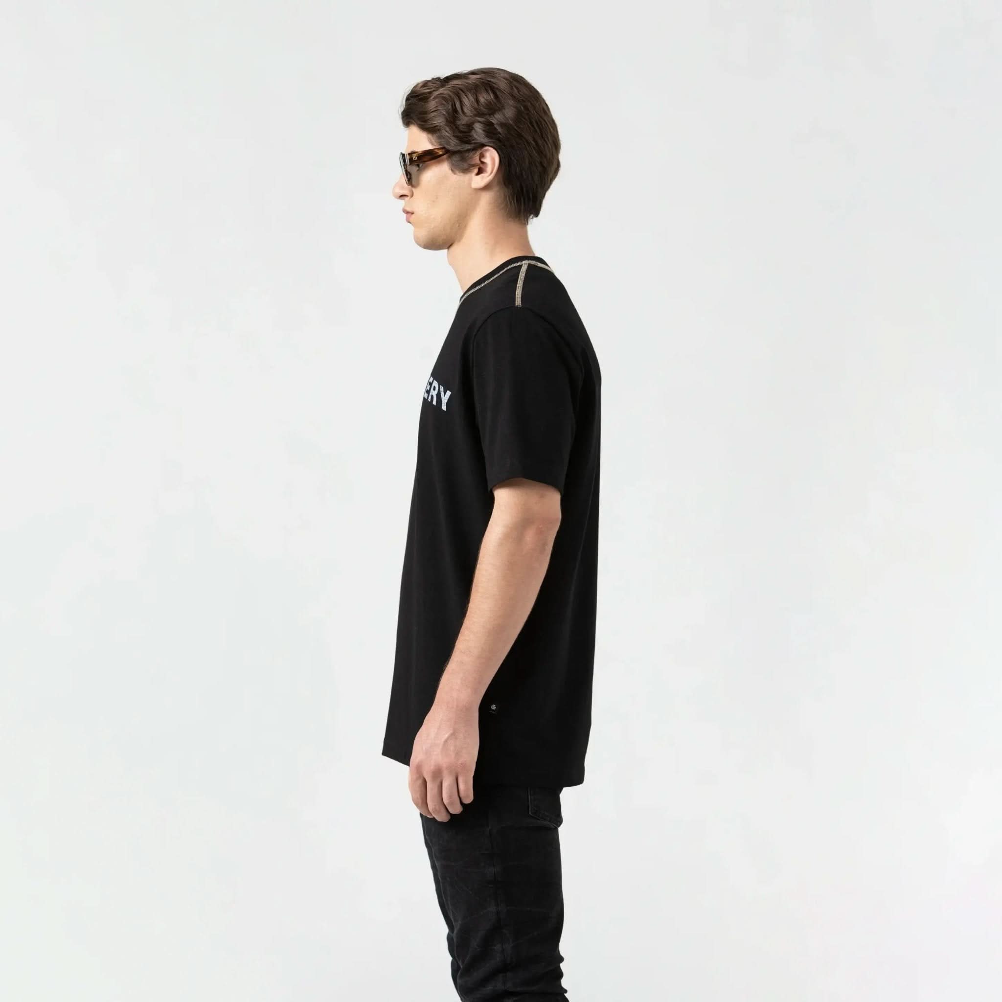 ROONEY T - SHIRT MEN BLACK - Monastery | Tienda Oficial Colombia