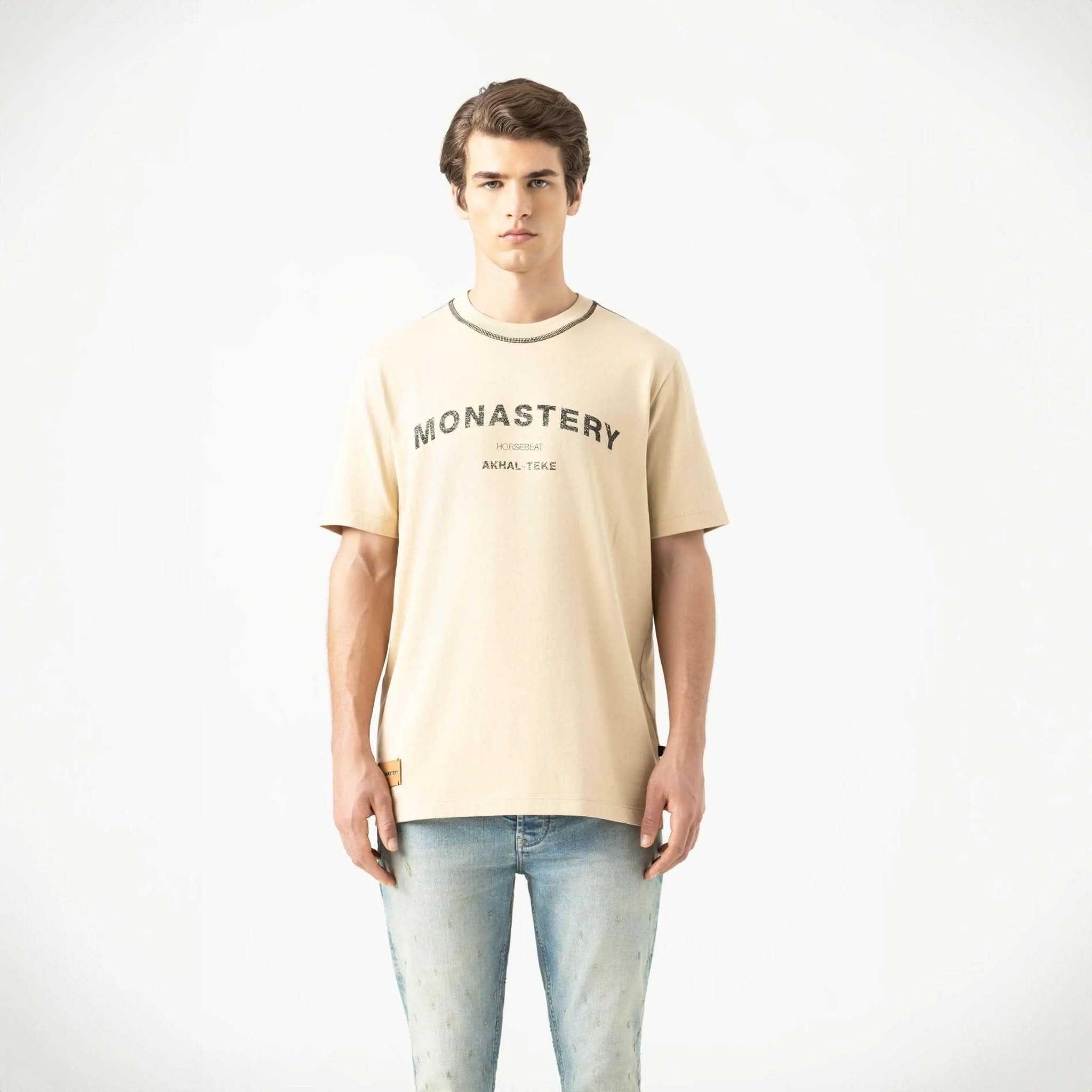 ROONEY T - SHIRT MEN IRISH CREAM - Monastery | Tienda Oficial Colombia