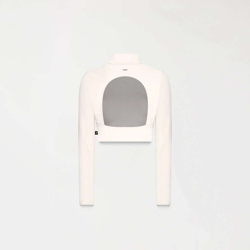 RUMI LONG SLEEVE WOMEN WHITE ASPARAGUS - Monastery | Tienda Oficial Colombia