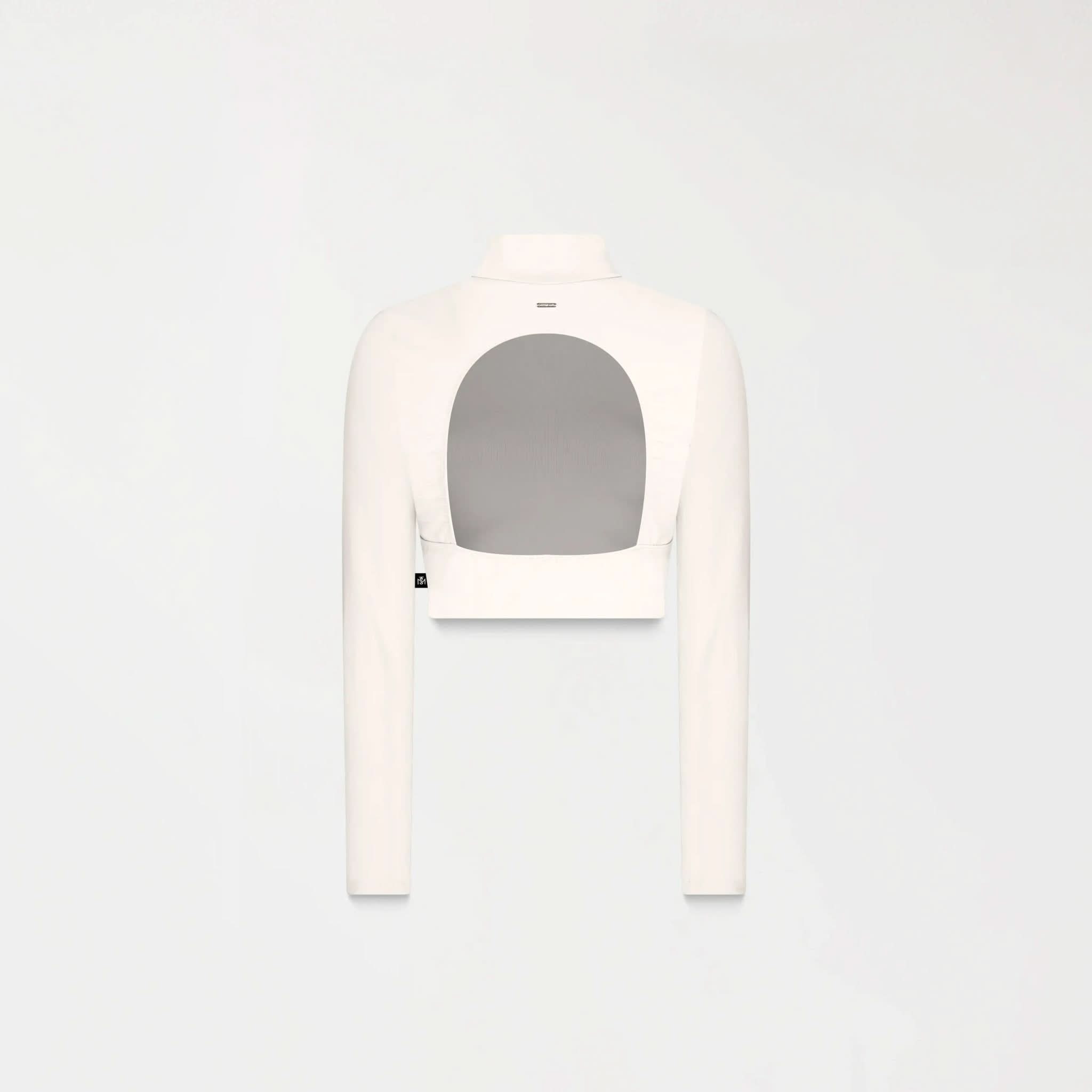 RUMI LONG SLEEVE WOMEN WHITE ASPARAGUS - Monastery | Tienda Oficial Colombia