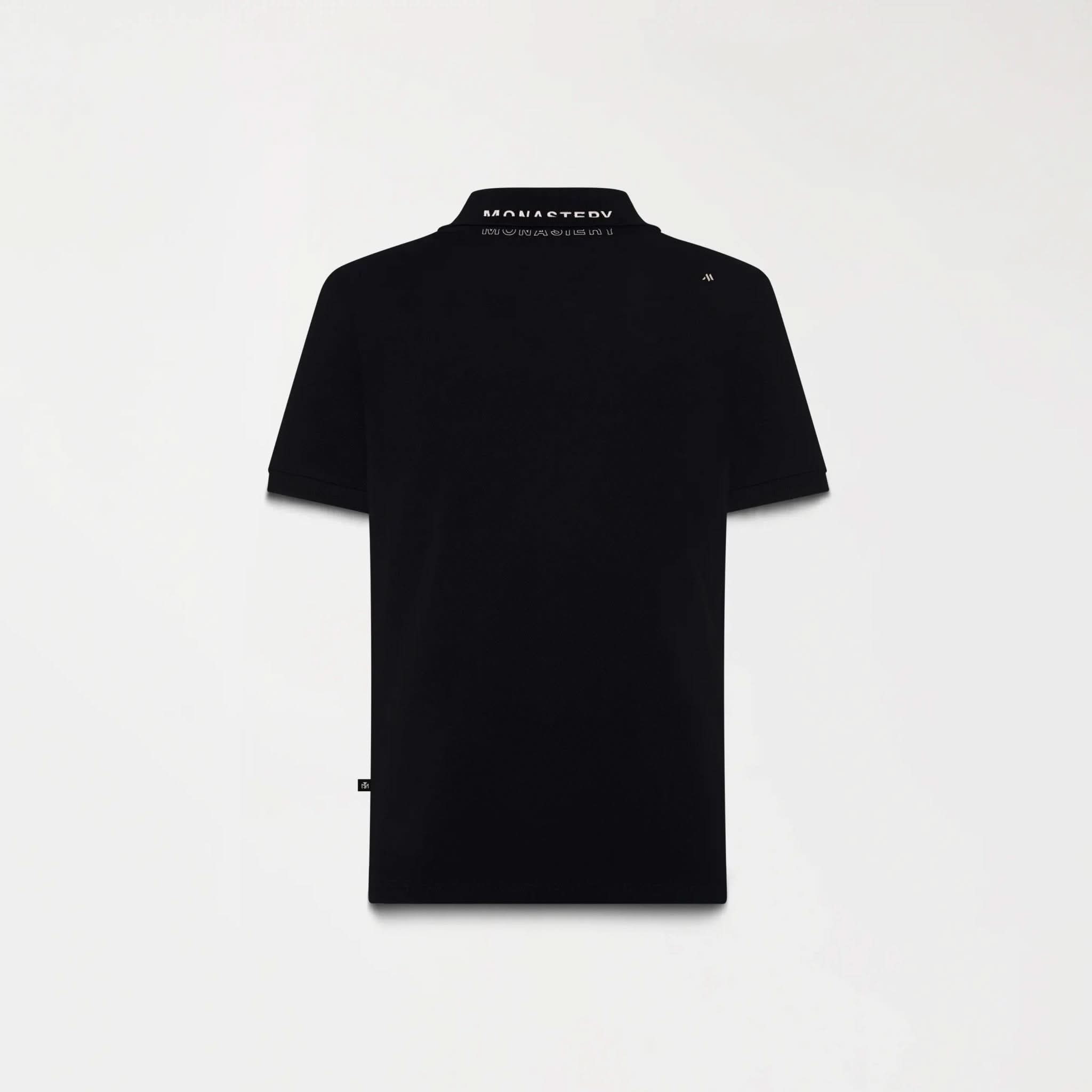 SARDEN POLO MEN BLACK - Monastery | Tienda Oficial Colombia