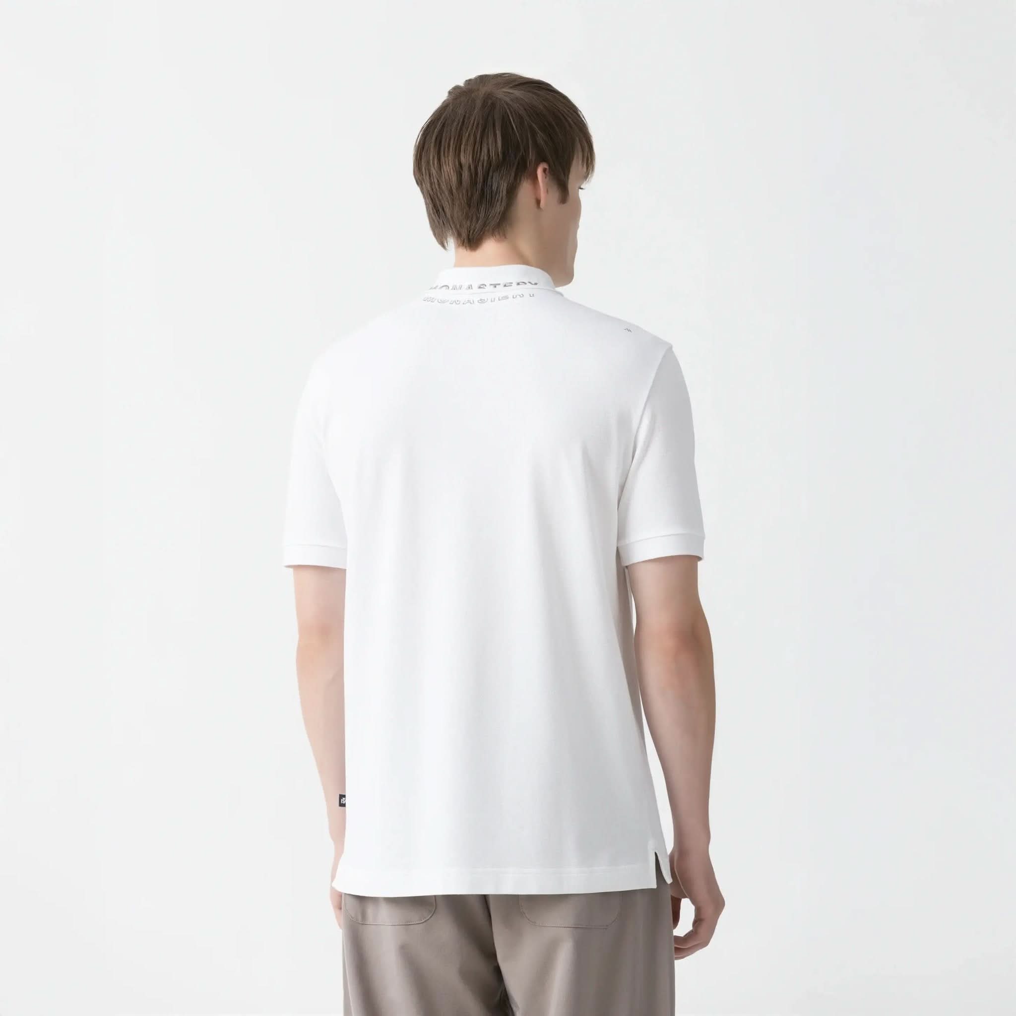 SARDEN POLO MEN WHITE - Monastery | Tienda Oficial Colombia