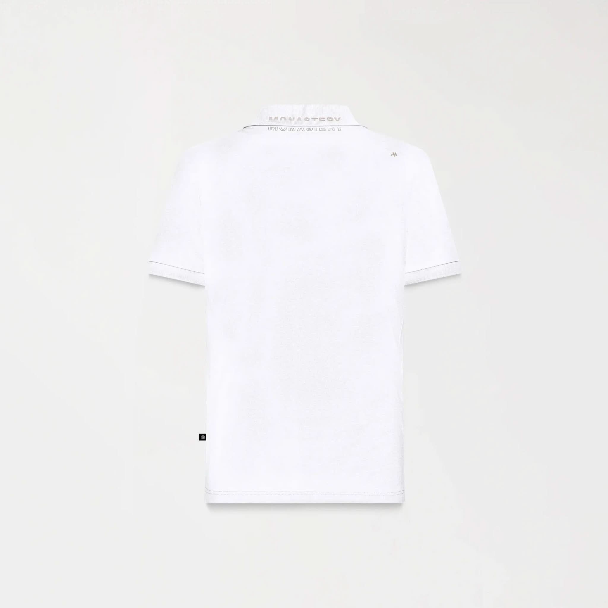 SARDEN POLO MEN WHITE - Monastery | Tienda Oficial Colombia