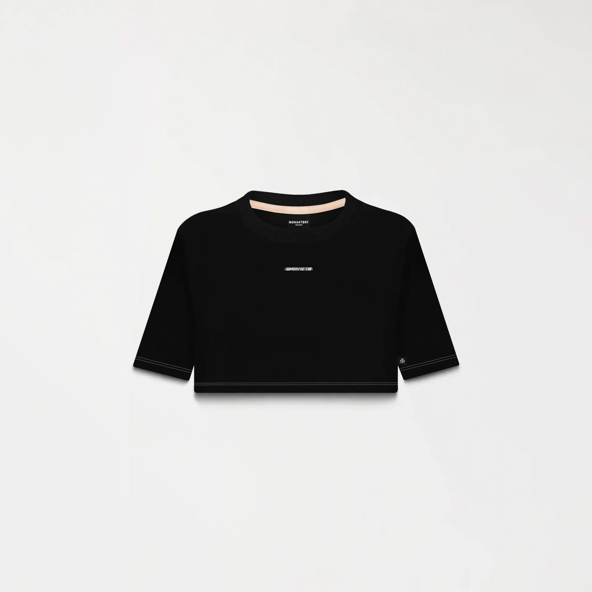 SAVANNA CROP TOP WOMEN BLACK - Monastery | Tienda Oficial Colombia