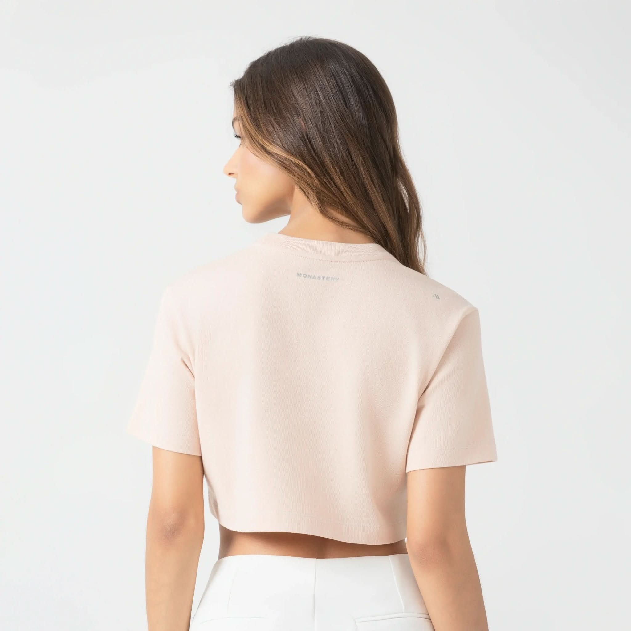 SAVANNA CROP TOP WOMEN CAMEO ROSE - Monastery | Tienda Oficial Colombia