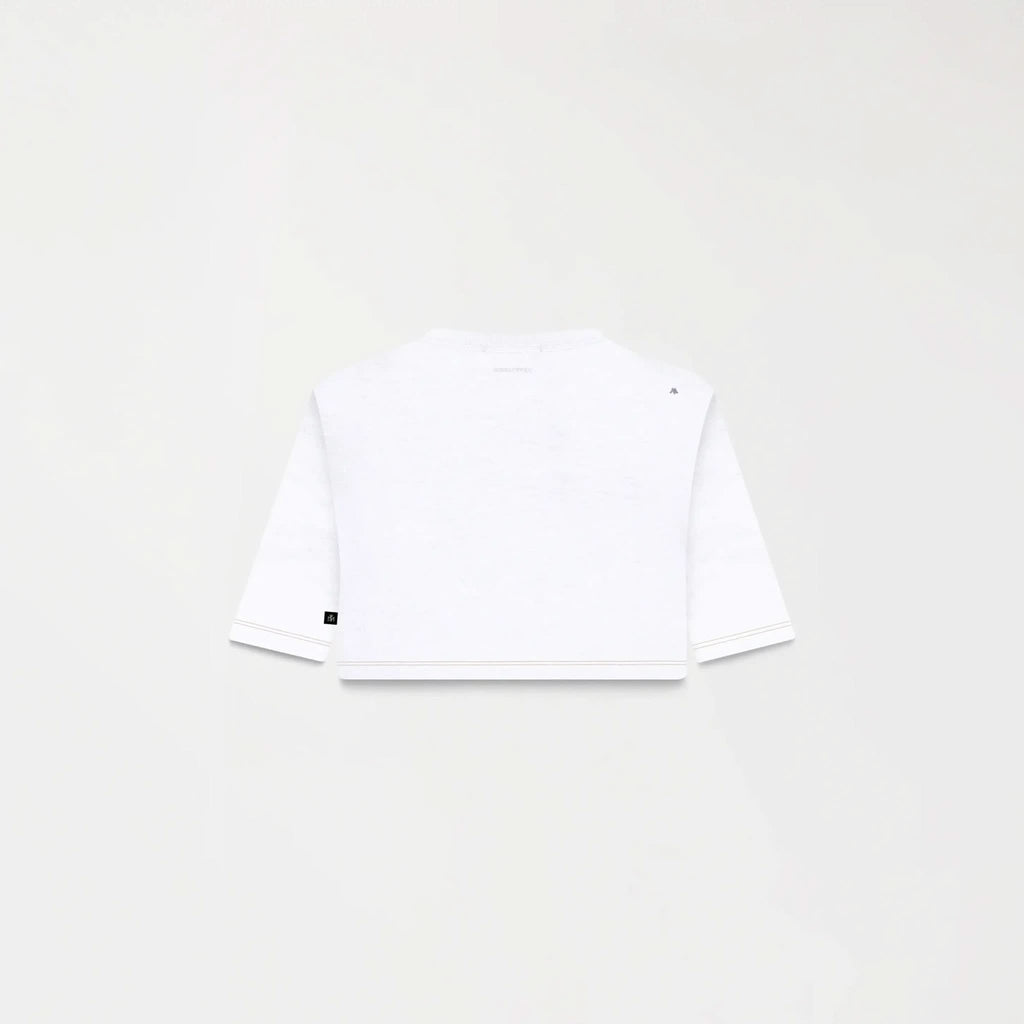 SAVANNA CROP TOP WOMEN WHITE - Monastery | Tienda Oficial Colombia