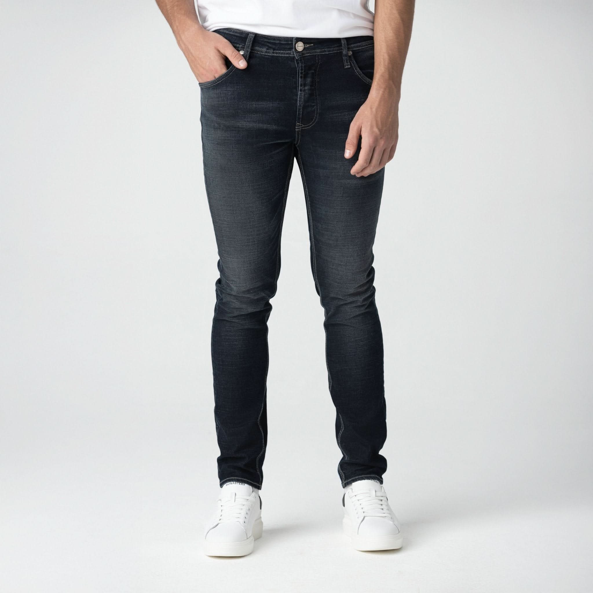 SCIPIO JEAN MEN BLUE DENIM - Monastery | Tienda Oficial Colombia