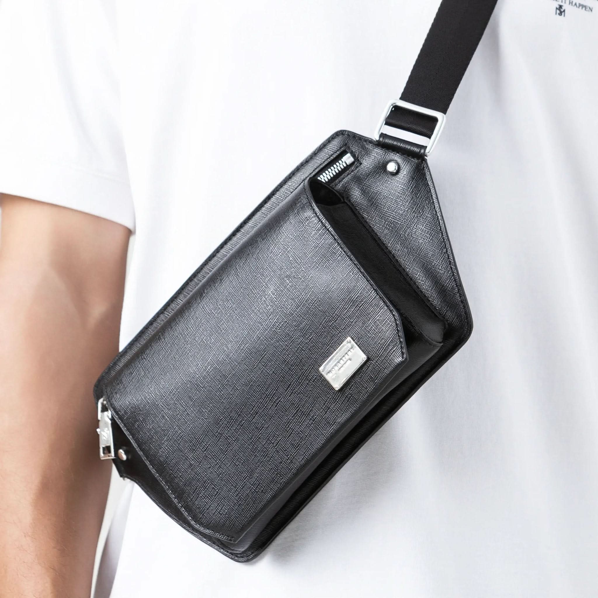 SEDNA FANNYPACK MEN BLACK - Monastery | Tienda Oficial Colombia