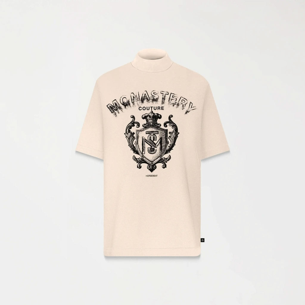SHEVAL T - SHIRT OVERSIZED MEN IRISH CREAM - Monastery | Tienda Oficial Colombia