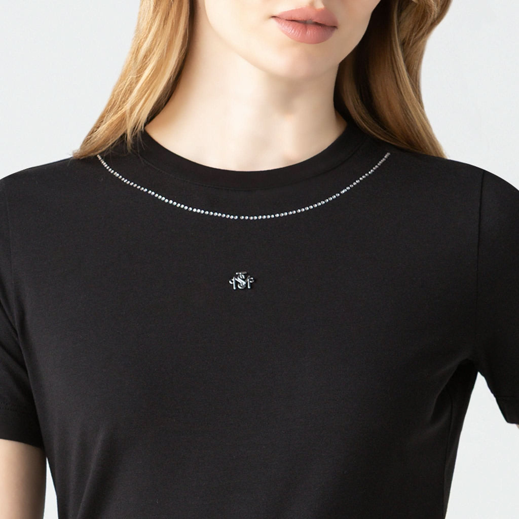 SILJA T - SHIRT WOMEN BLACK - Monastery | Tienda Oficial Colombia