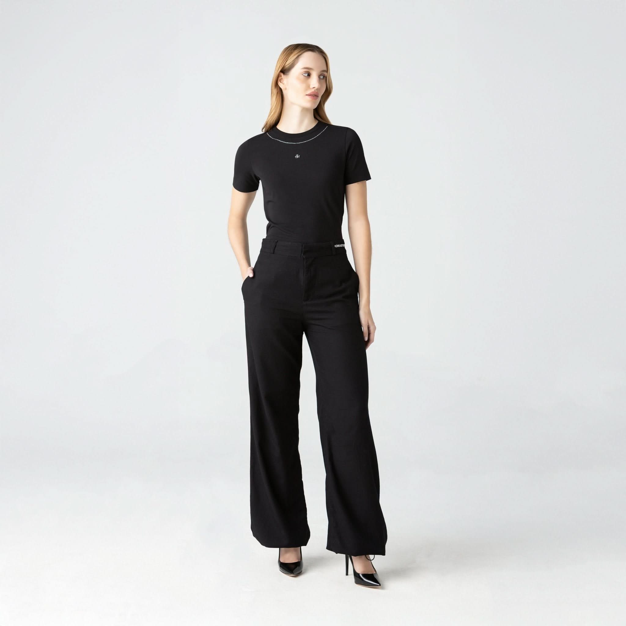 SILJA T - SHIRT WOMEN BLACK - Monastery | Tienda Oficial Colombia