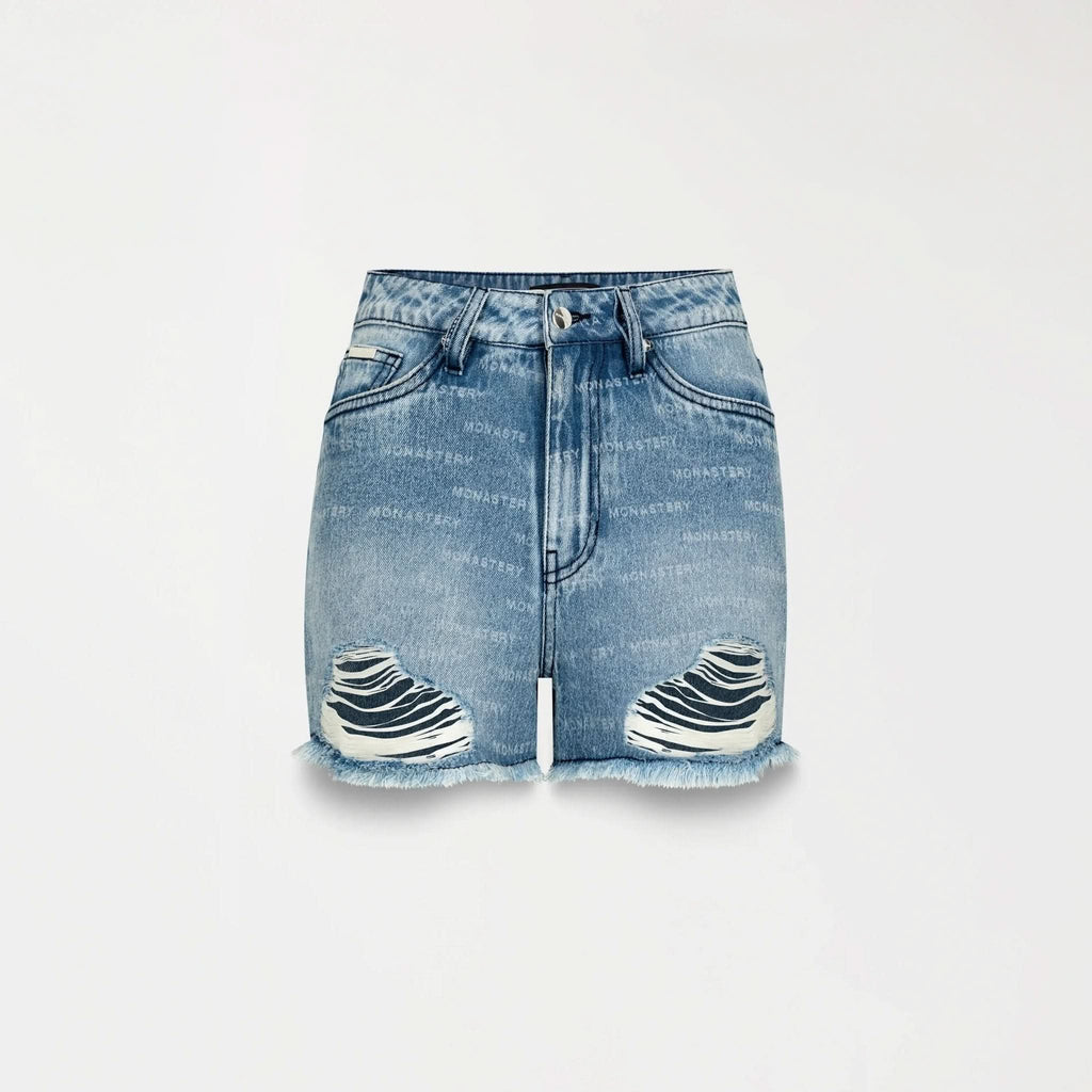 SIREN SHORT WOMEN BLUE DENIM - Monastery | Tienda Oficial Colombia