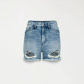 SIREN SHORT WOMEN BLUE DENIM - Monastery | Tienda Oficial Colombia