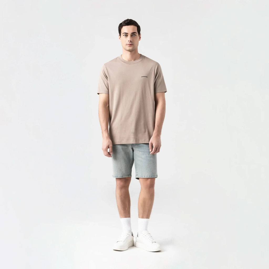 SKIP T - SHIRT MEN TAUPE GRAY - Monastery | Tienda Oficial Colombia