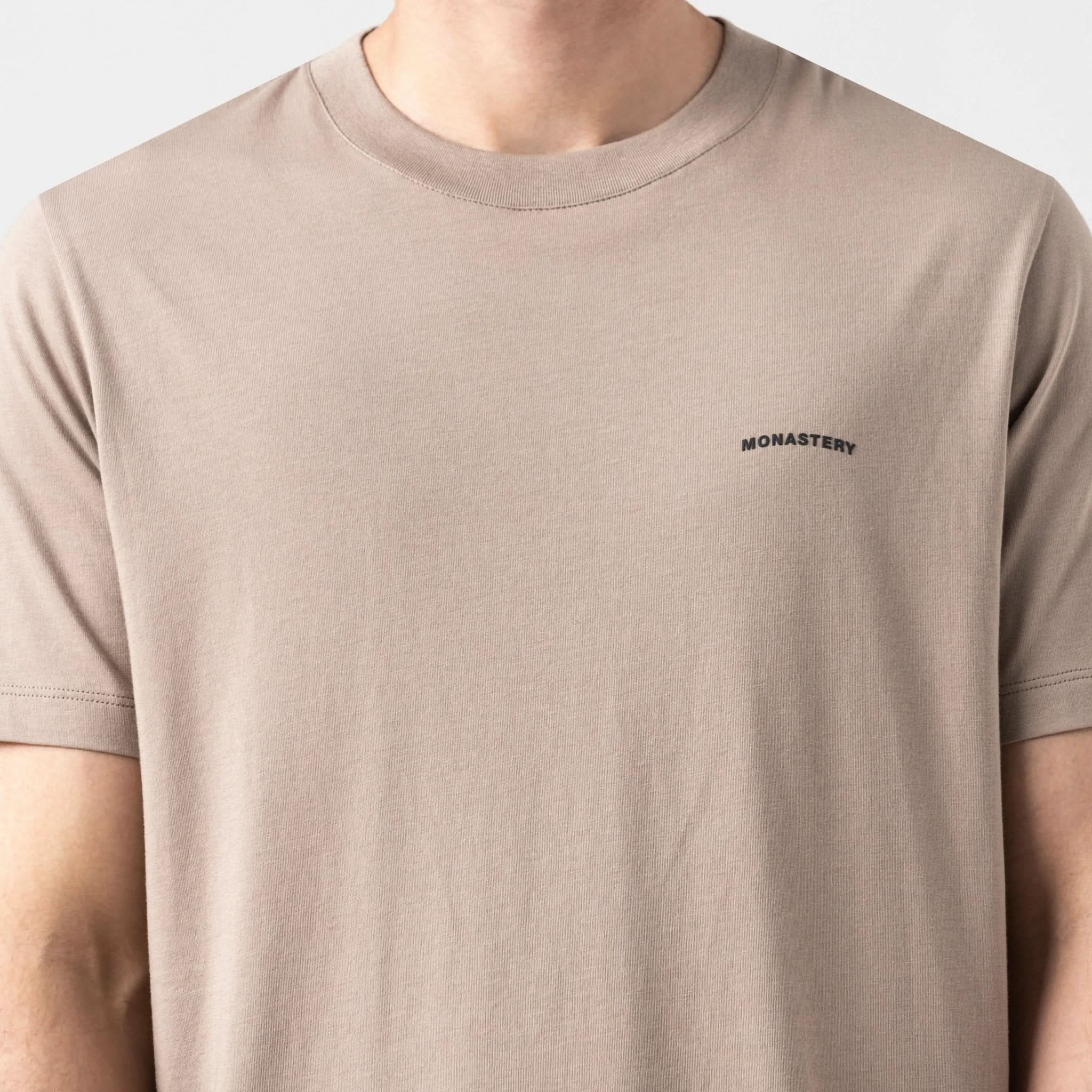 SKIP T - SHIRT MEN TAUPE GRAY - Monastery | Tienda Oficial Colombia