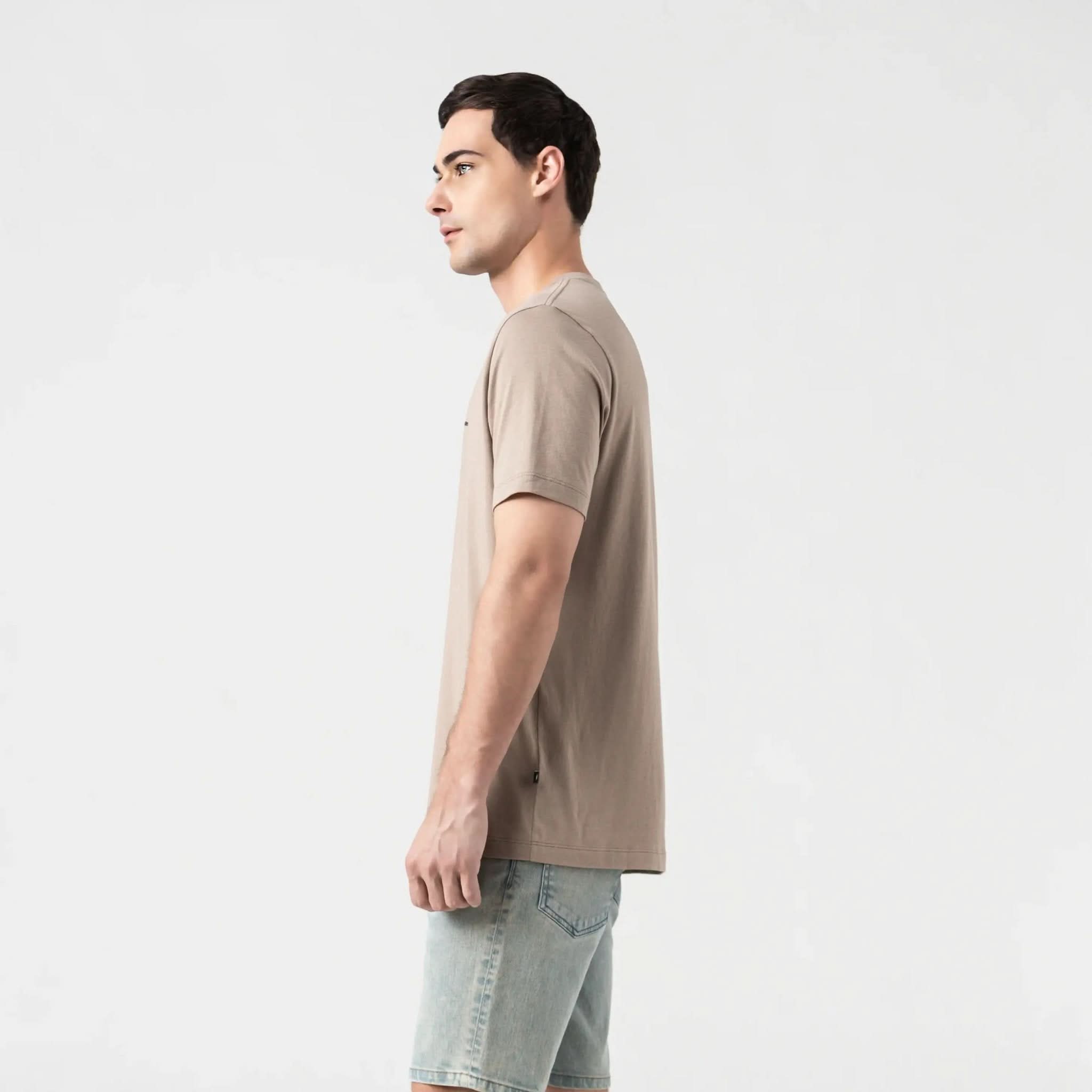 SKIP T - SHIRT MEN TAUPE GRAY - Monastery | Tienda Oficial Colombia