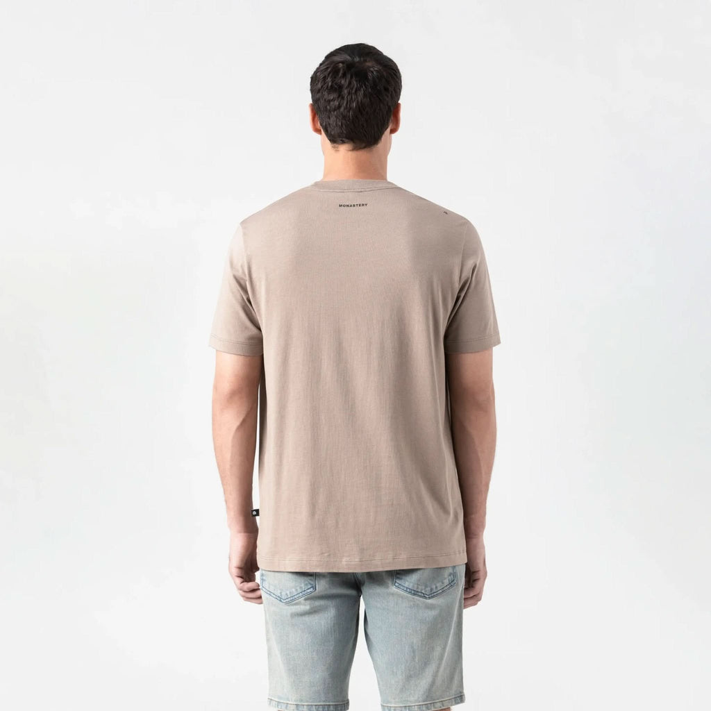 SKIP T - SHIRT MEN TAUPE GRAY - Monastery | Tienda Oficial Colombia