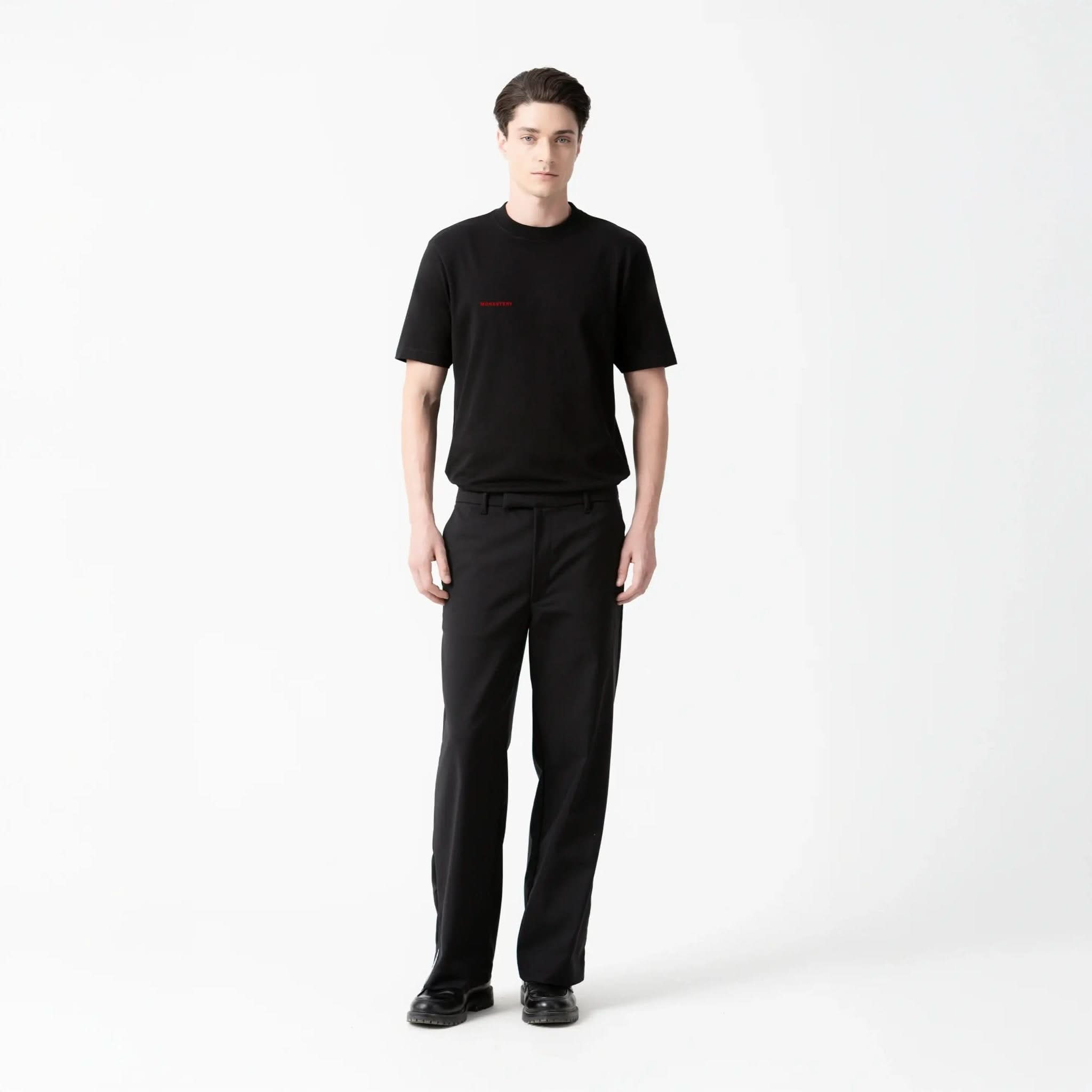 SLEIPNIR T - SHIRT MEN BLACK - RED - Monastery | Tienda Oficial Colombia