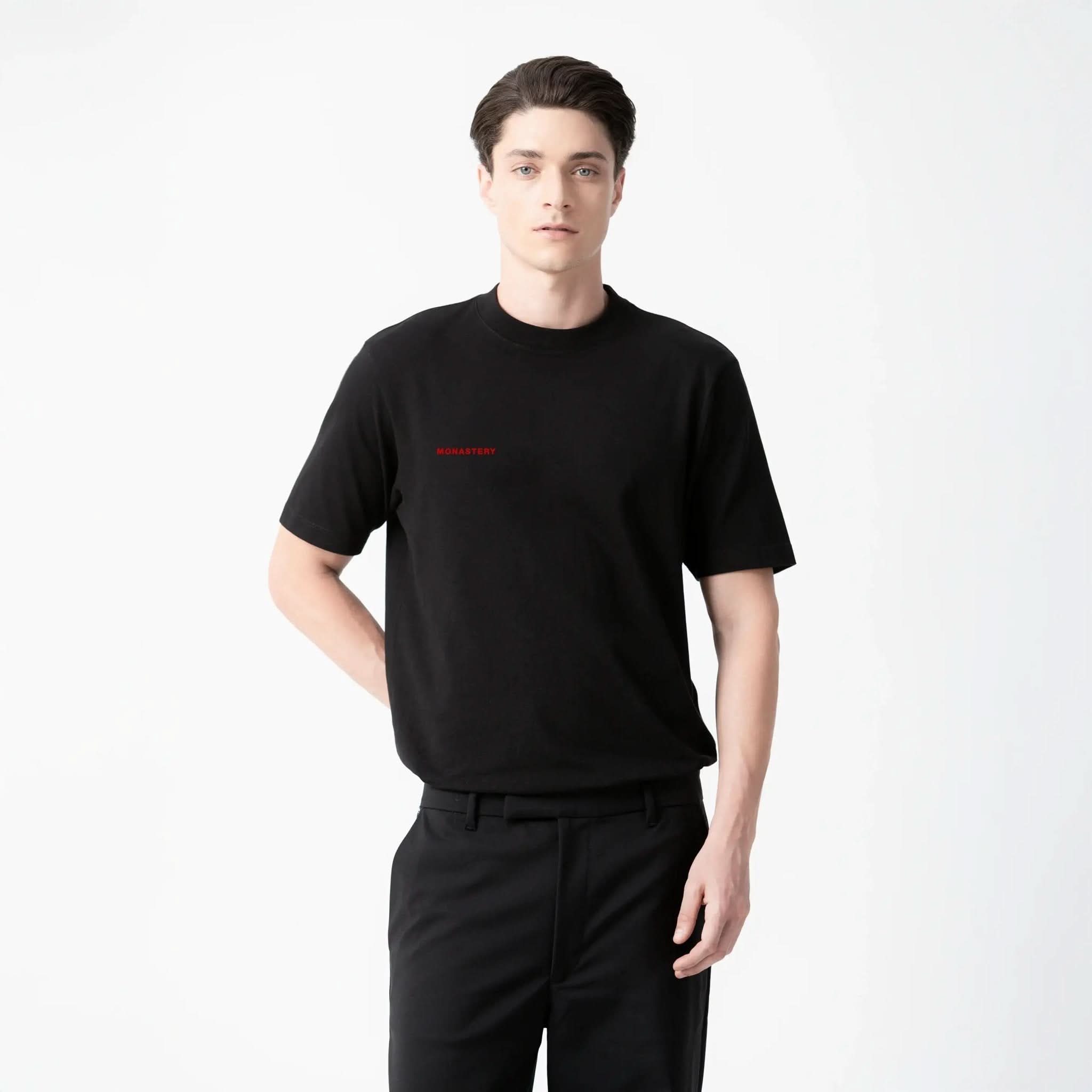 SLEIPNIR T - SHIRT MEN BLACK - RED - Monastery | Tienda Oficial Colombia