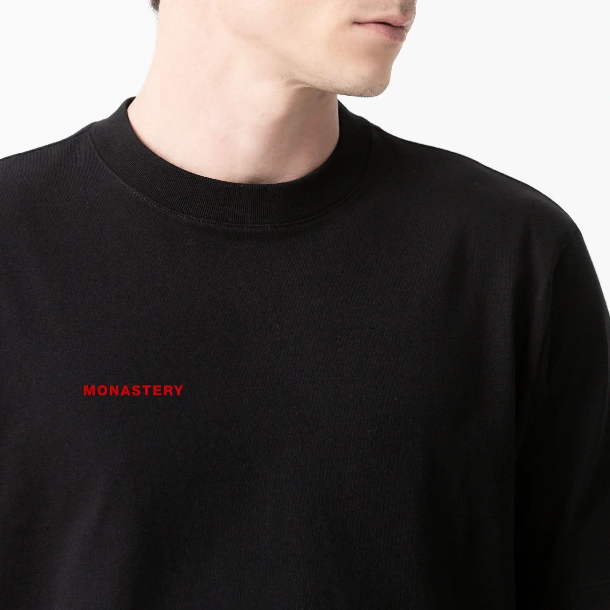SLEIPNIR T - SHIRT MEN BLACK - RED - Monastery | Tienda Oficial Colombia
