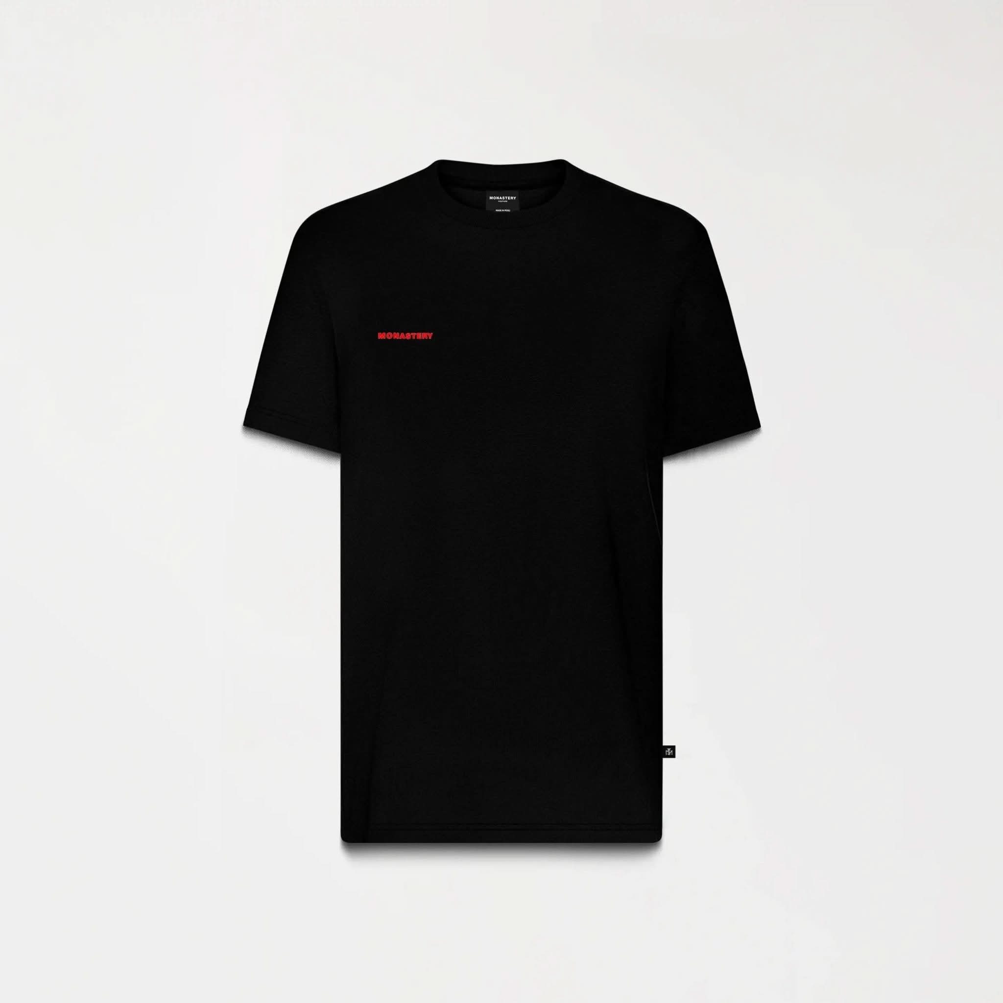SLEIPNIR T - SHIRT MEN BLACK - RED - Monastery | Tienda Oficial Colombia