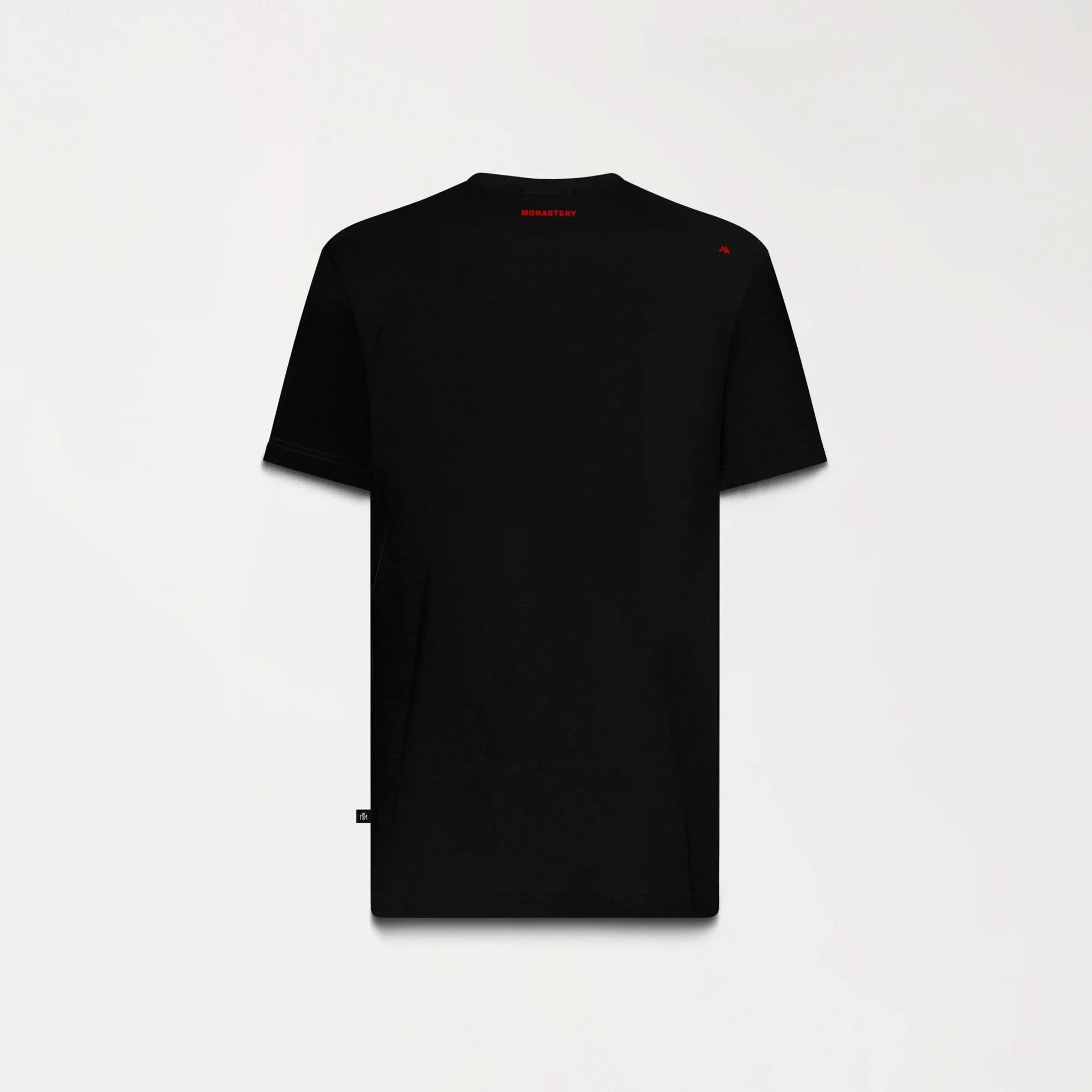 SLEIPNIR T - SHIRT MEN BLACK - RED - Monastery | Tienda Oficial Colombia