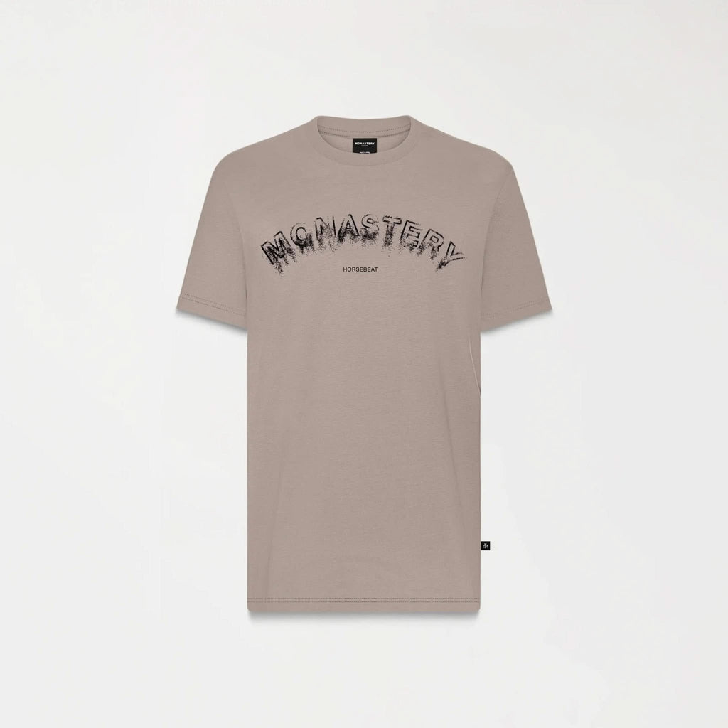 SMOKE T - SHIRT MEN TAUPE GRAY - Monastery | Tienda Oficial Colombia