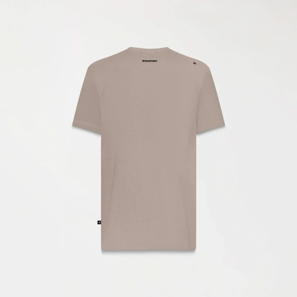 SMOKE T - SHIRT MEN TAUPE GRAY - Monastery | Tienda Oficial Colombia