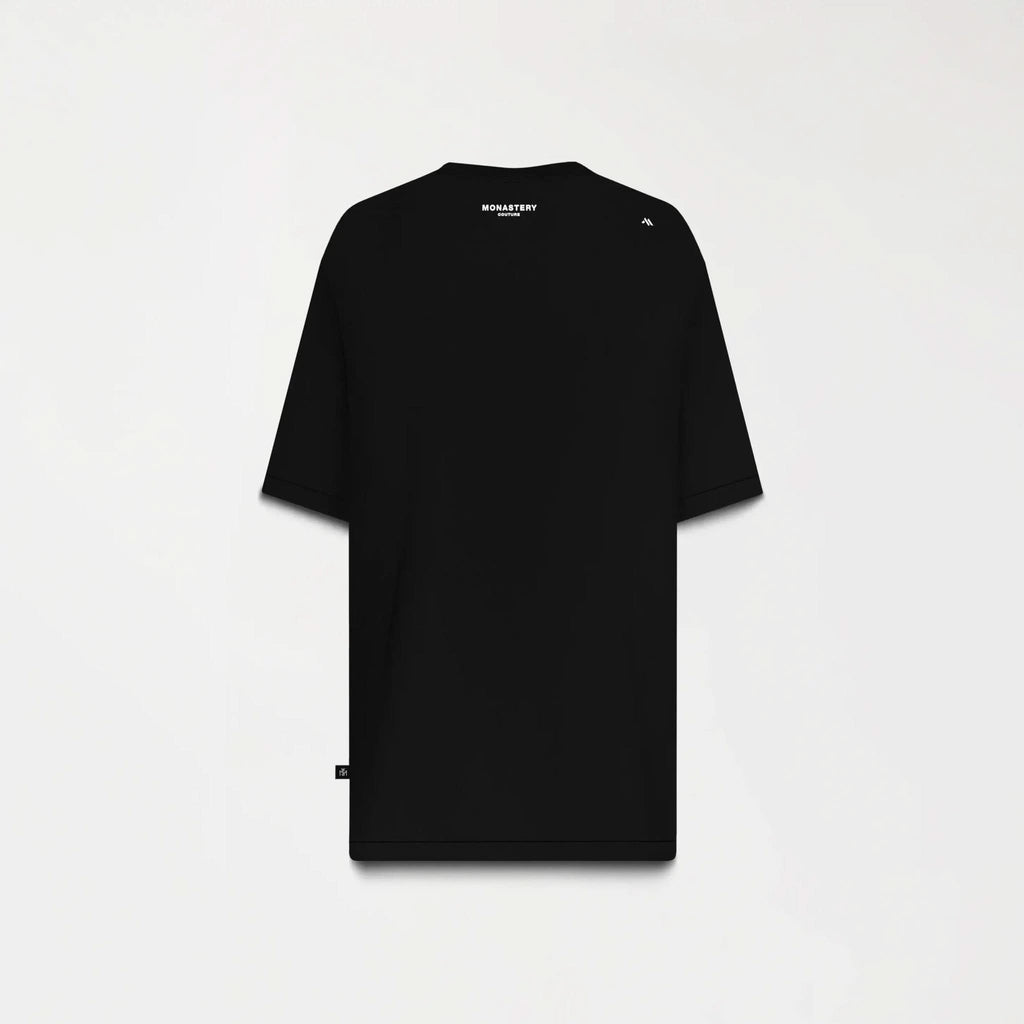SMOKY T - SHIRT OVERSIZED MEN BLACK - Monastery | Tienda Oficial Colombia