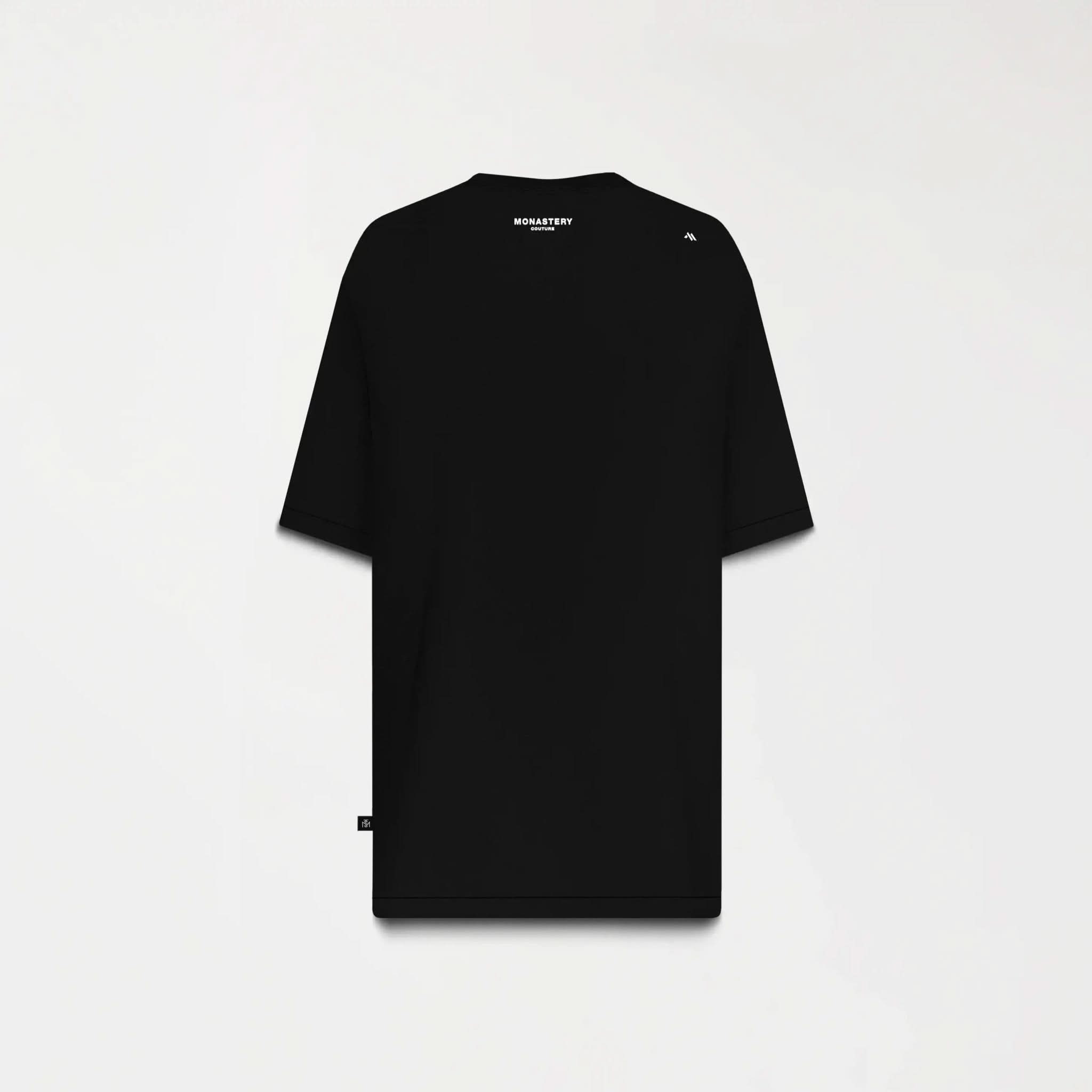 SMOKY T - SHIRT OVERSIZED MEN BLACK - Monastery | Tienda Oficial Colombia