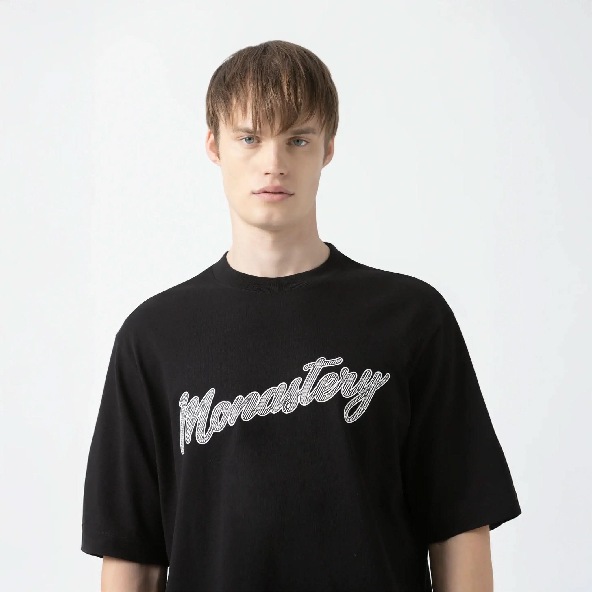 SMOKY T - SHIRT OVERSIZED MEN BLACK - Monastery | Tienda Oficial Colombia