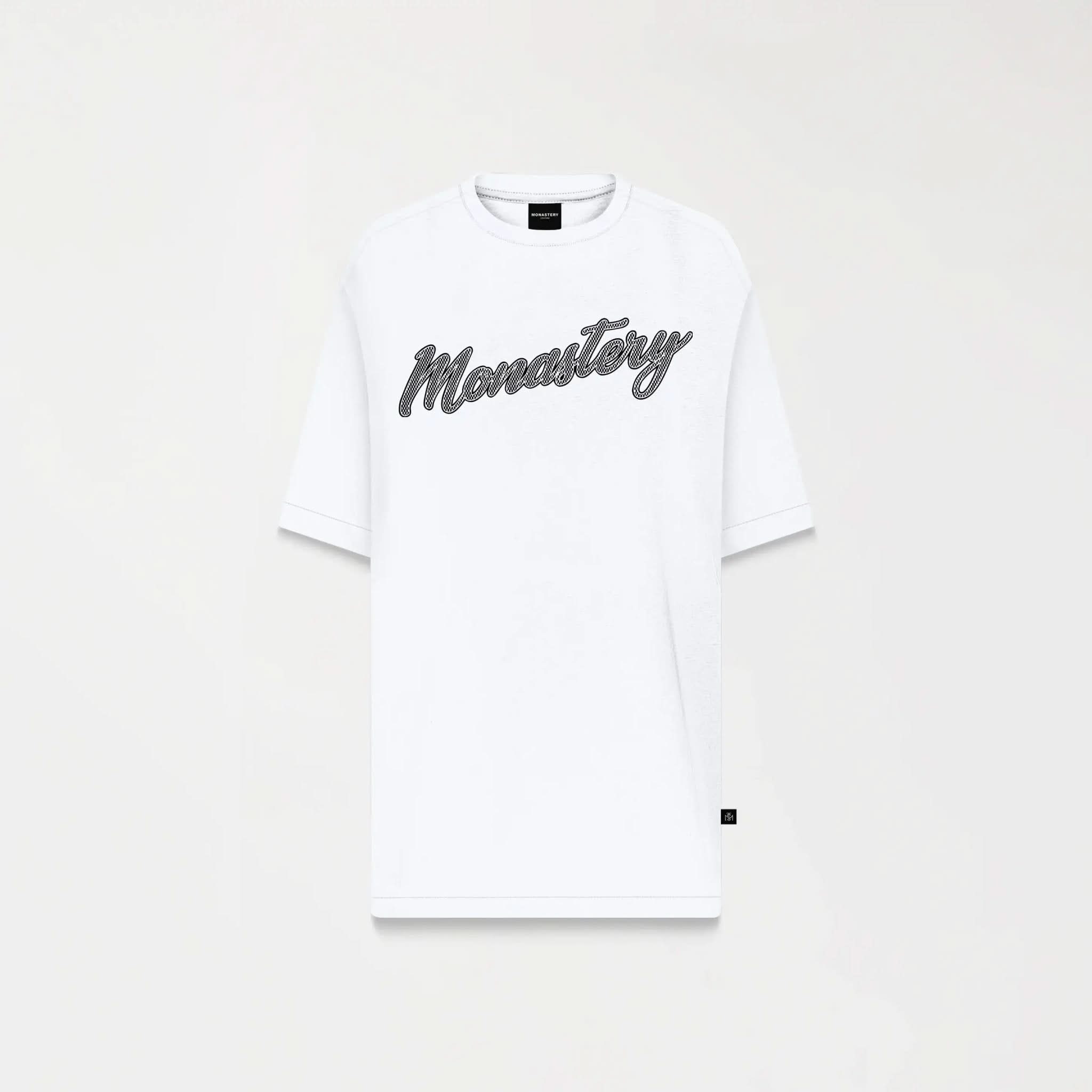 SMOKY T - SHIRT OVERSIZED MEN WHITE - Monastery | Tienda Oficial Colombia